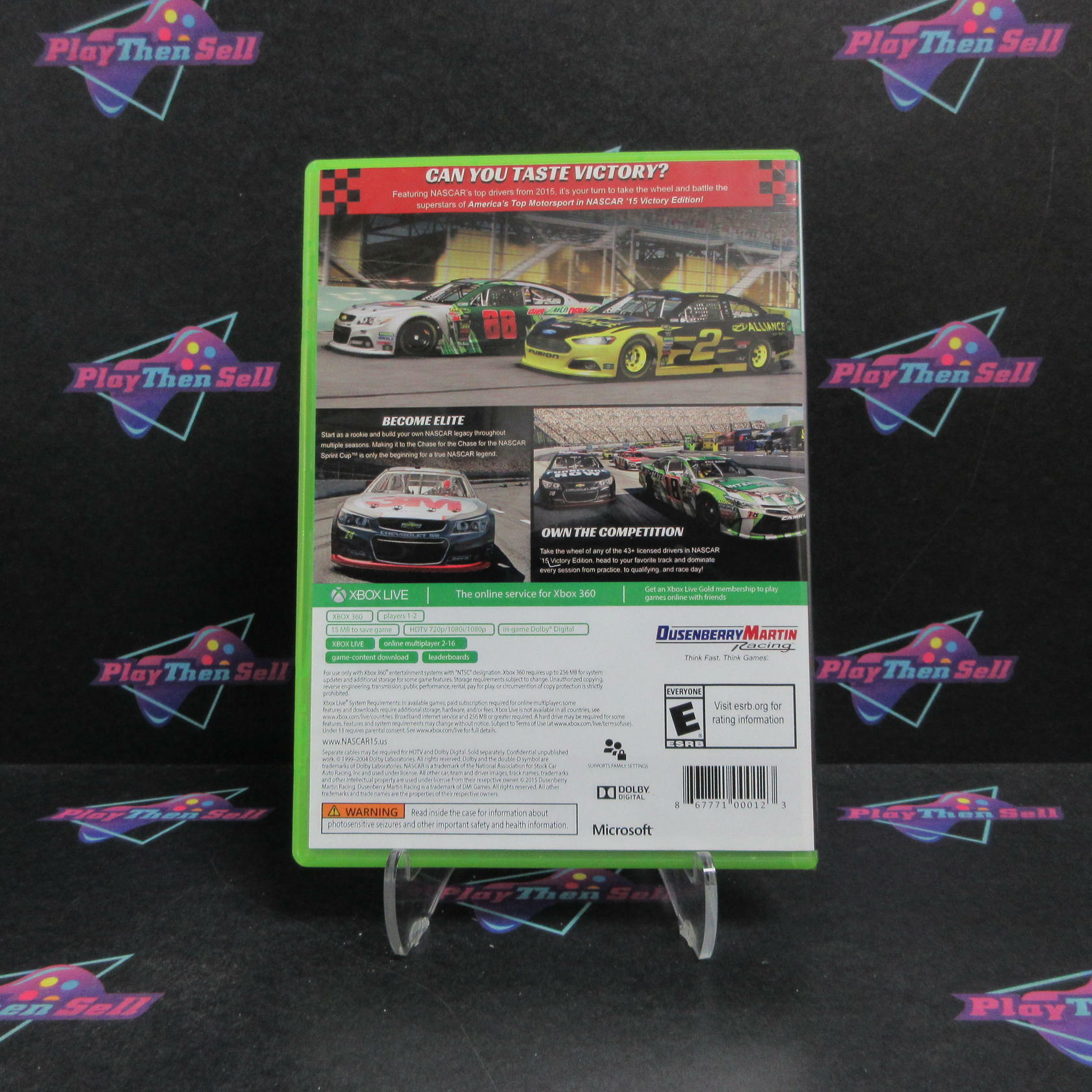 NASCAR 15 Victory Edition Xbox 360 Complete - Excellent