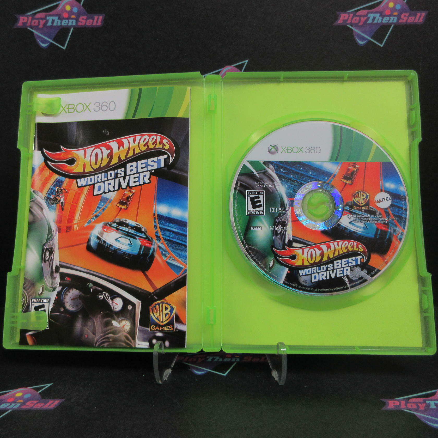 Hot Wheels World's Best Driver Xbox 360 Complete - Excellent