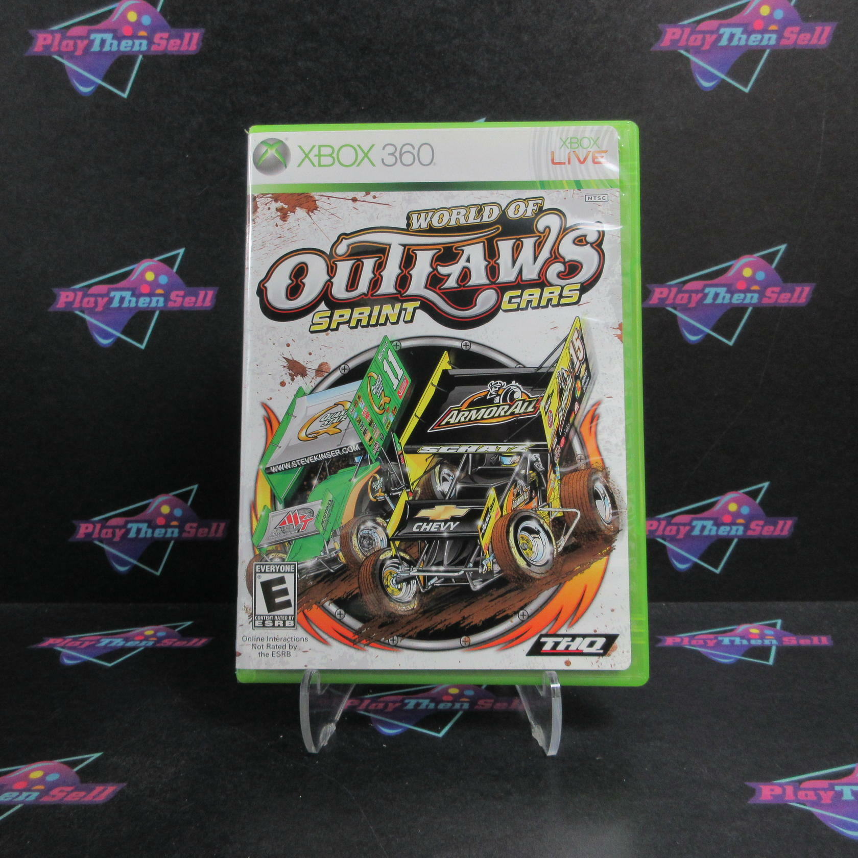 World Of Outlaws Sprint Cars Xbox 360 Complete - Excellent