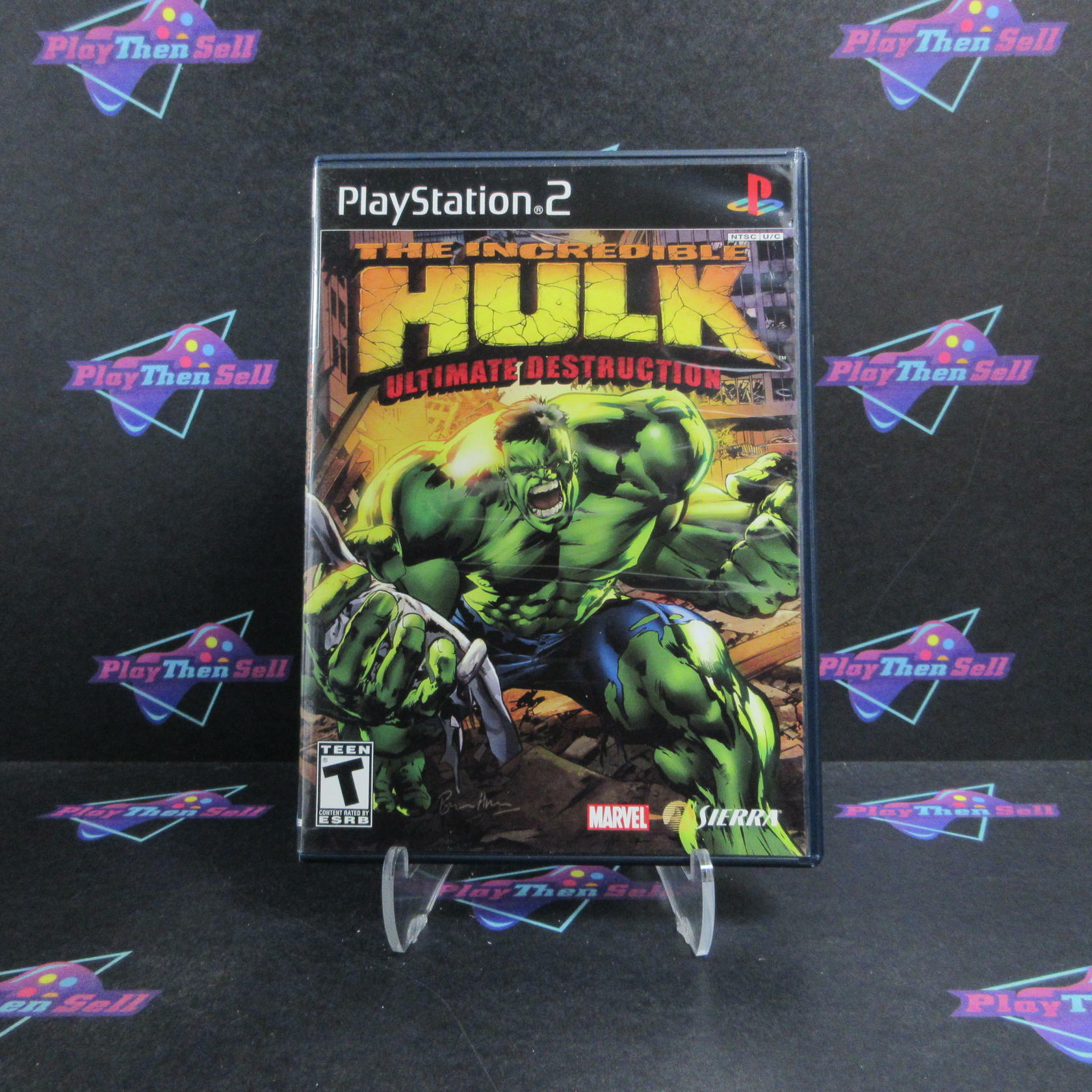 The Incredible Hulk Ultimate Destruction PS2 PlayStation 2 Complete - Excellent