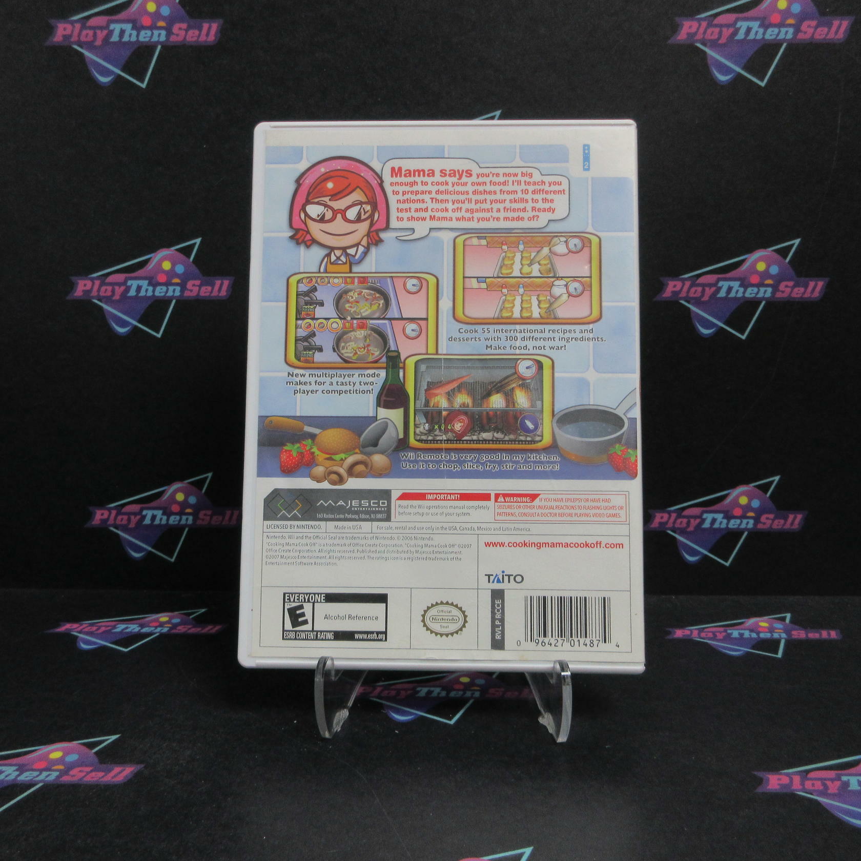 Cooking Mama Cook Off Nintendo Wii Complete - Very Good