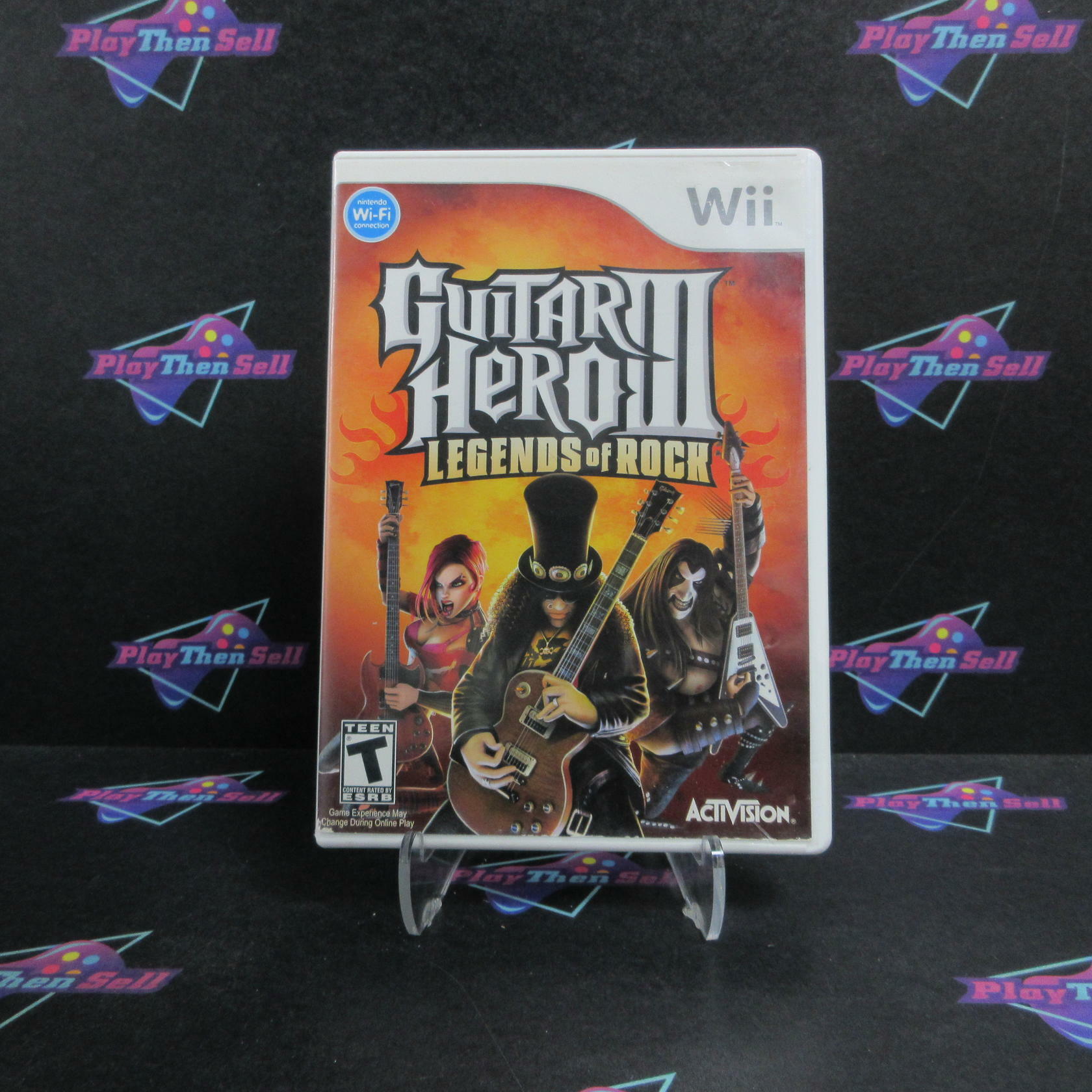 Guitar Hero III Legends of Rock Nintendo Wii Complete - Very Good