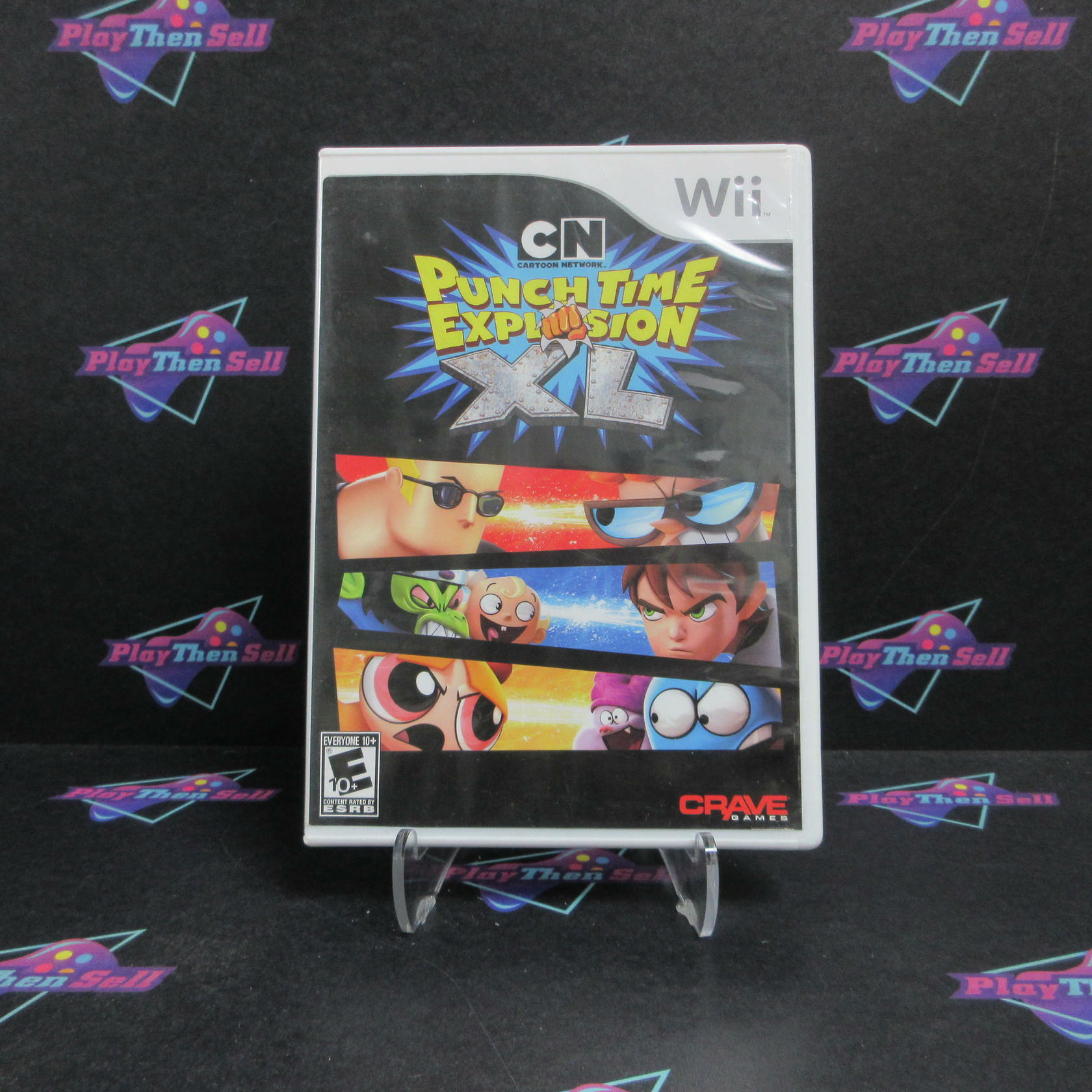 Cartoon Network Punch Time Explosion XL Nintendo Wii Complete - Very Good