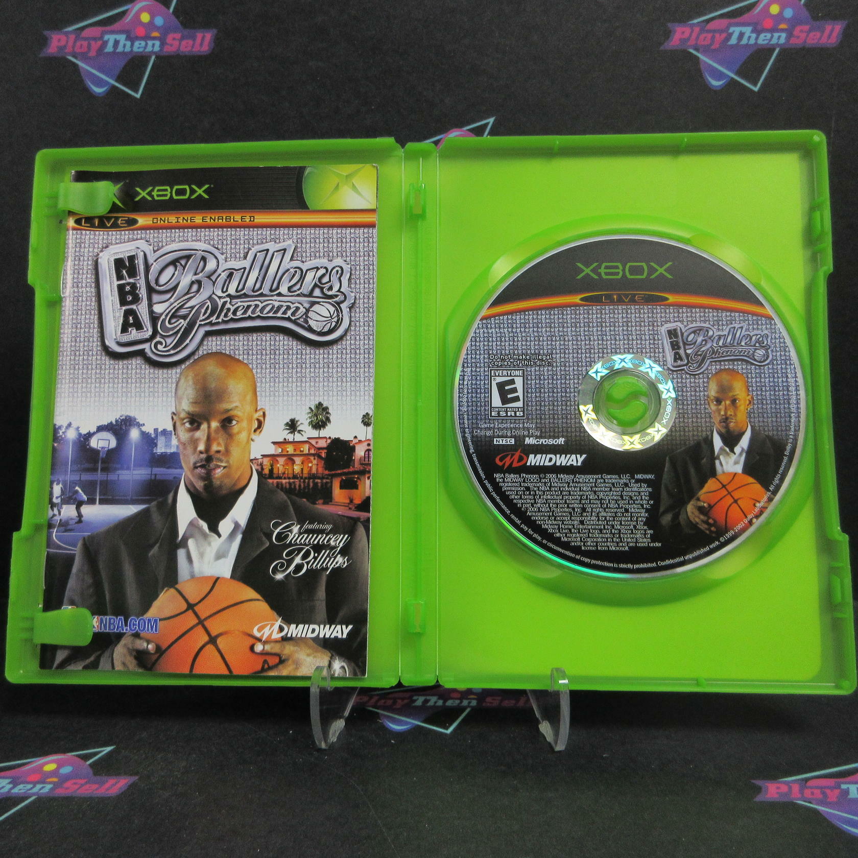 NBA Ballers Phenom Xbox + Soundtrack Complete - Refurbished