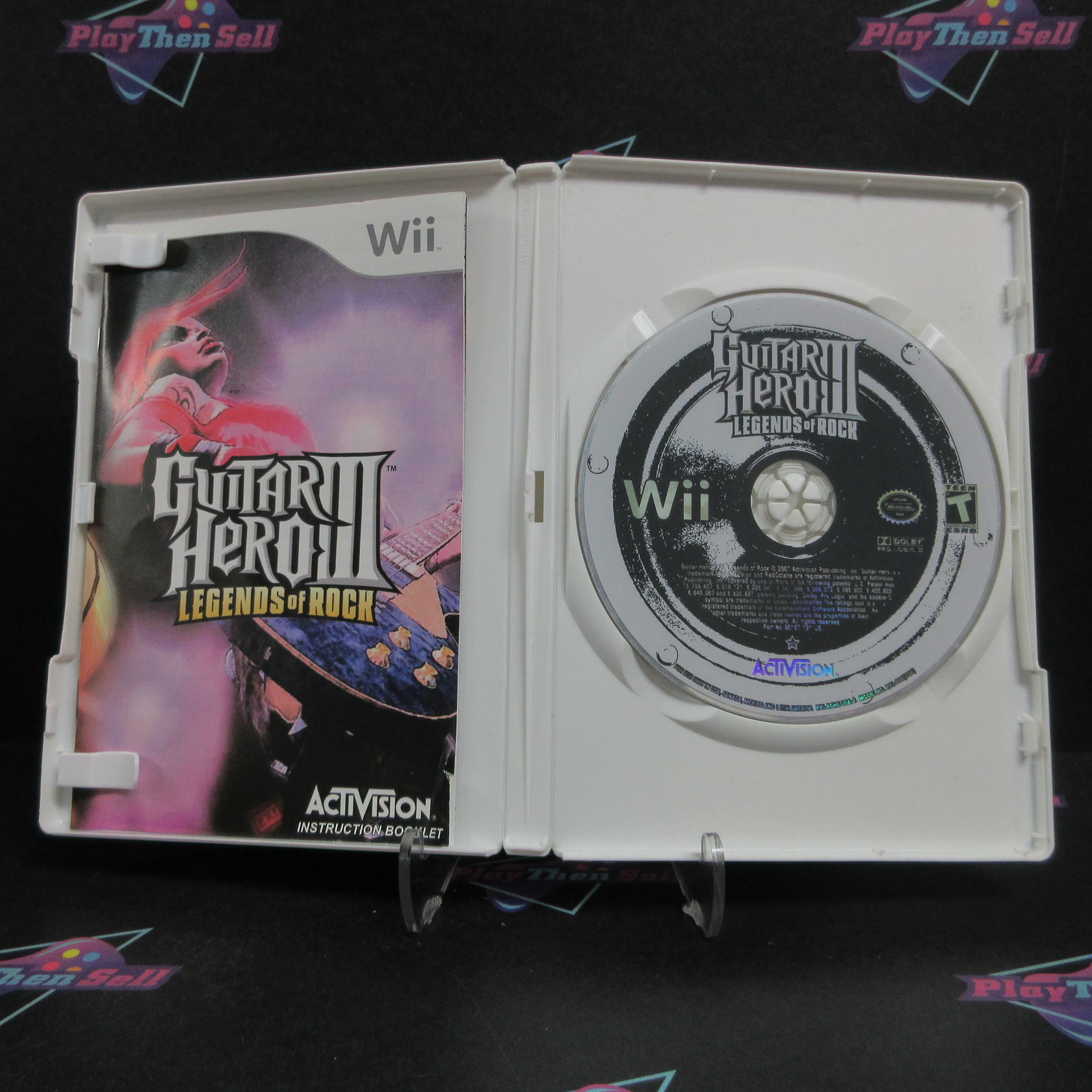 Guitar Hero III Legends of Rock Nintendo Wii Complete - Very Good