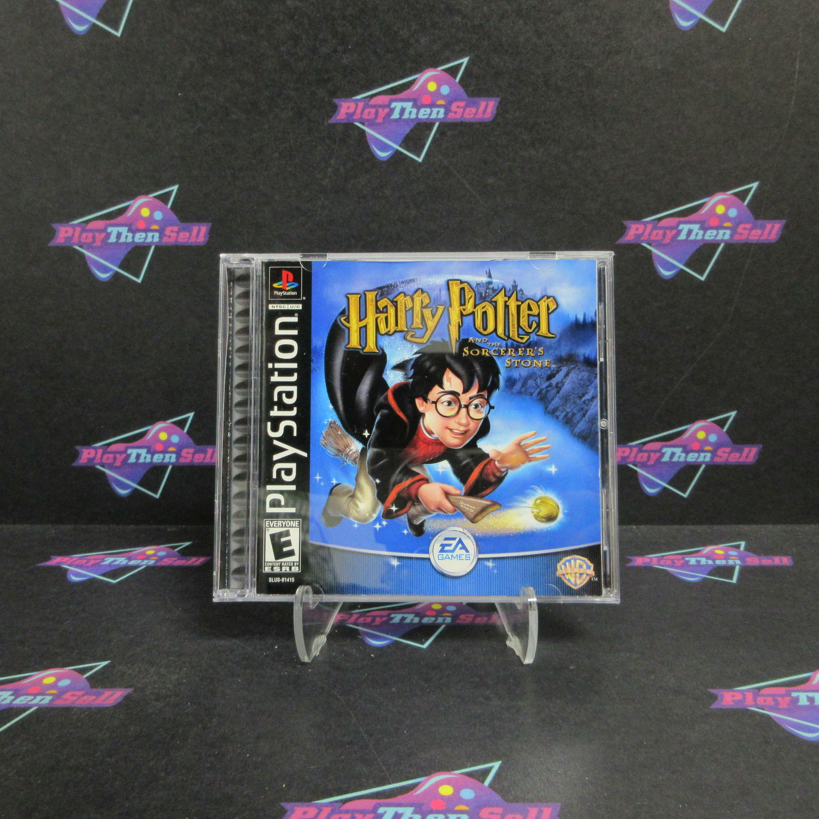 Harry Potter and the Sorcerer's Stone PS1 + Reg Card Complete - Very Good