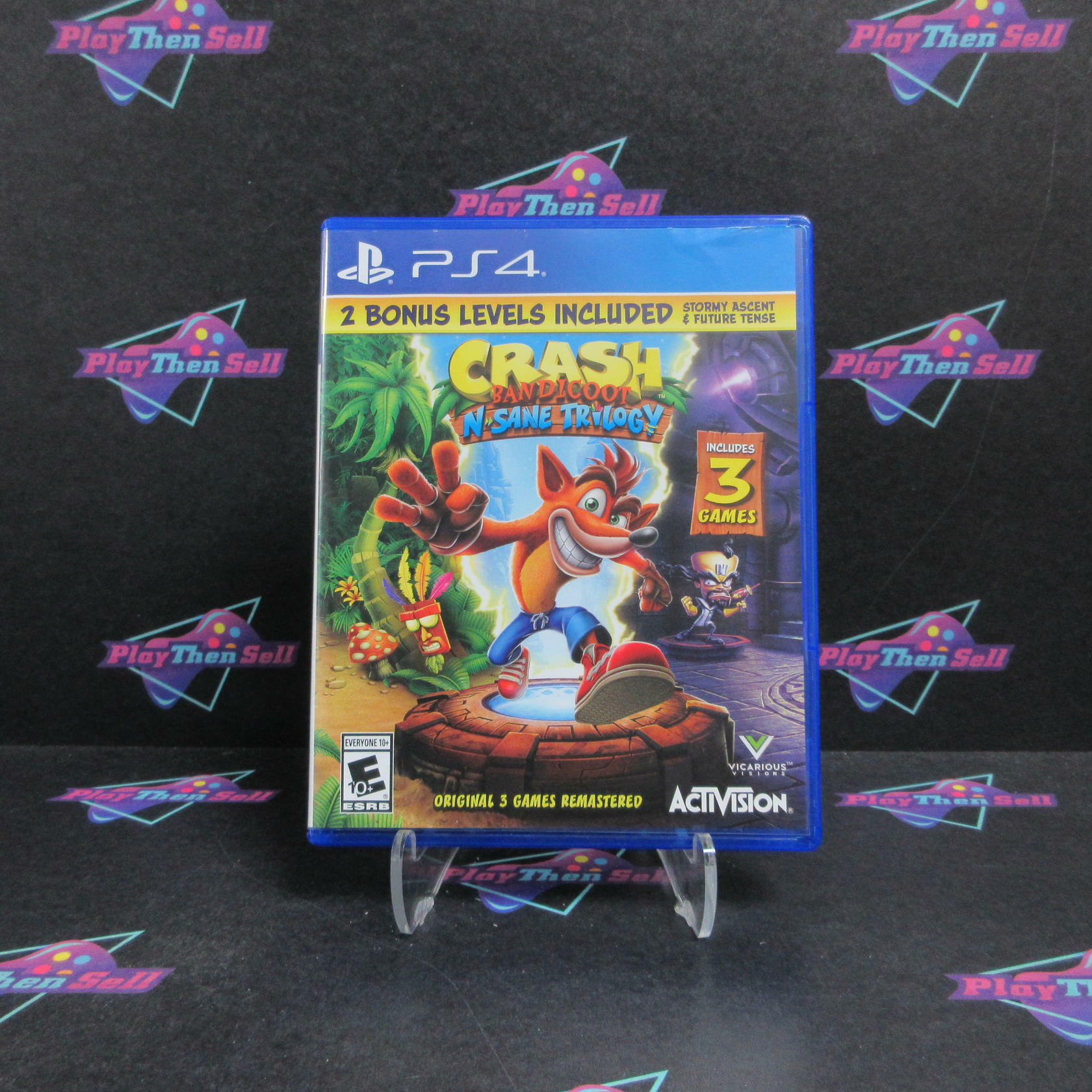 Crash Bandicoot N Sane Trilogy PS4 PlayStation 4 Complete - Very Good