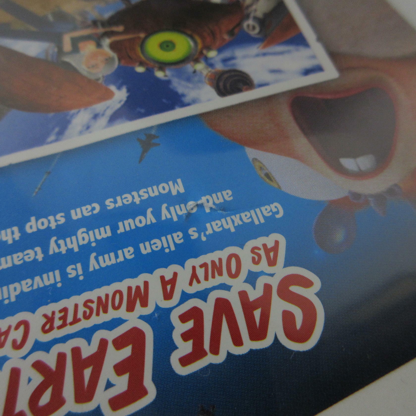 Monsters vs. Aliens Nintendo Wii Complete - Very Good