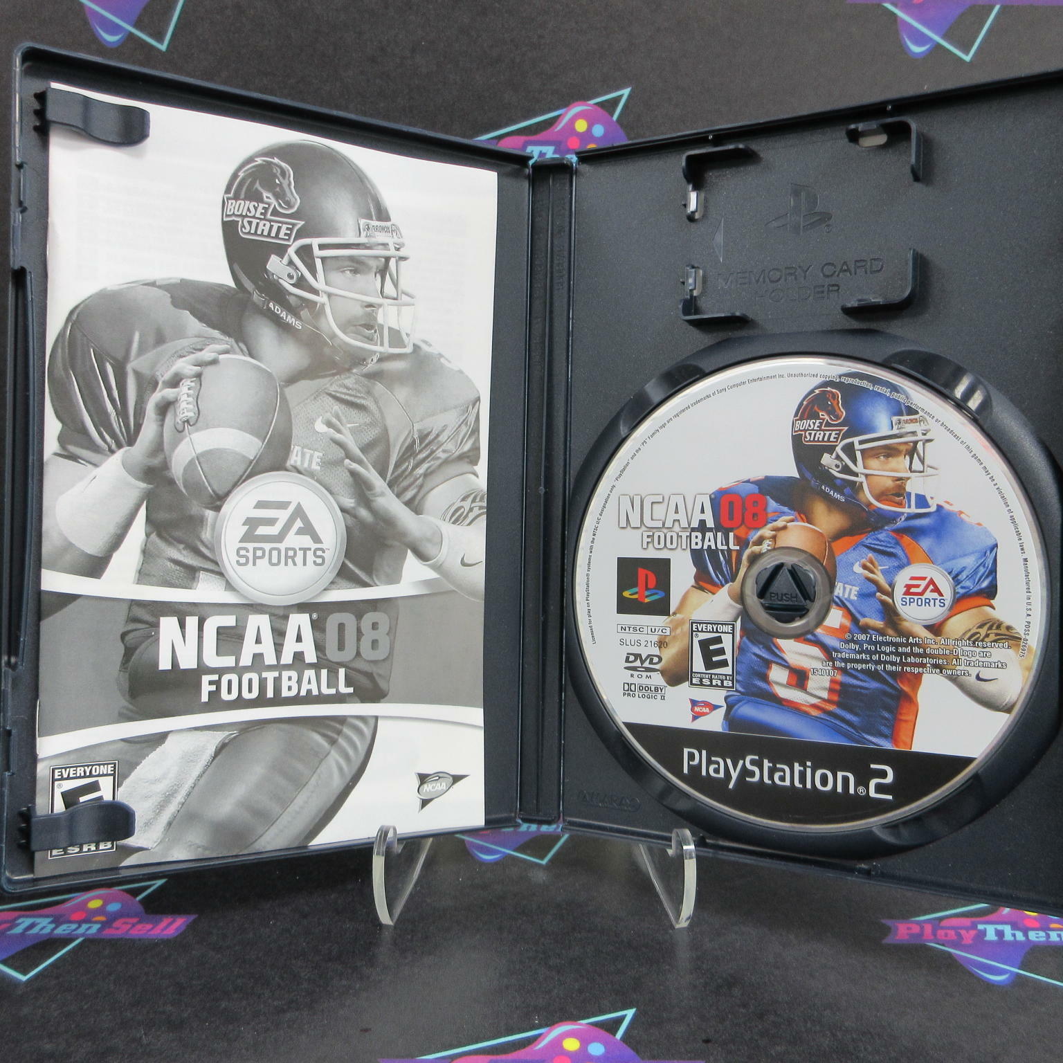 NCAA Football 08 PS2 PlayStation 2 Complete - Very Good