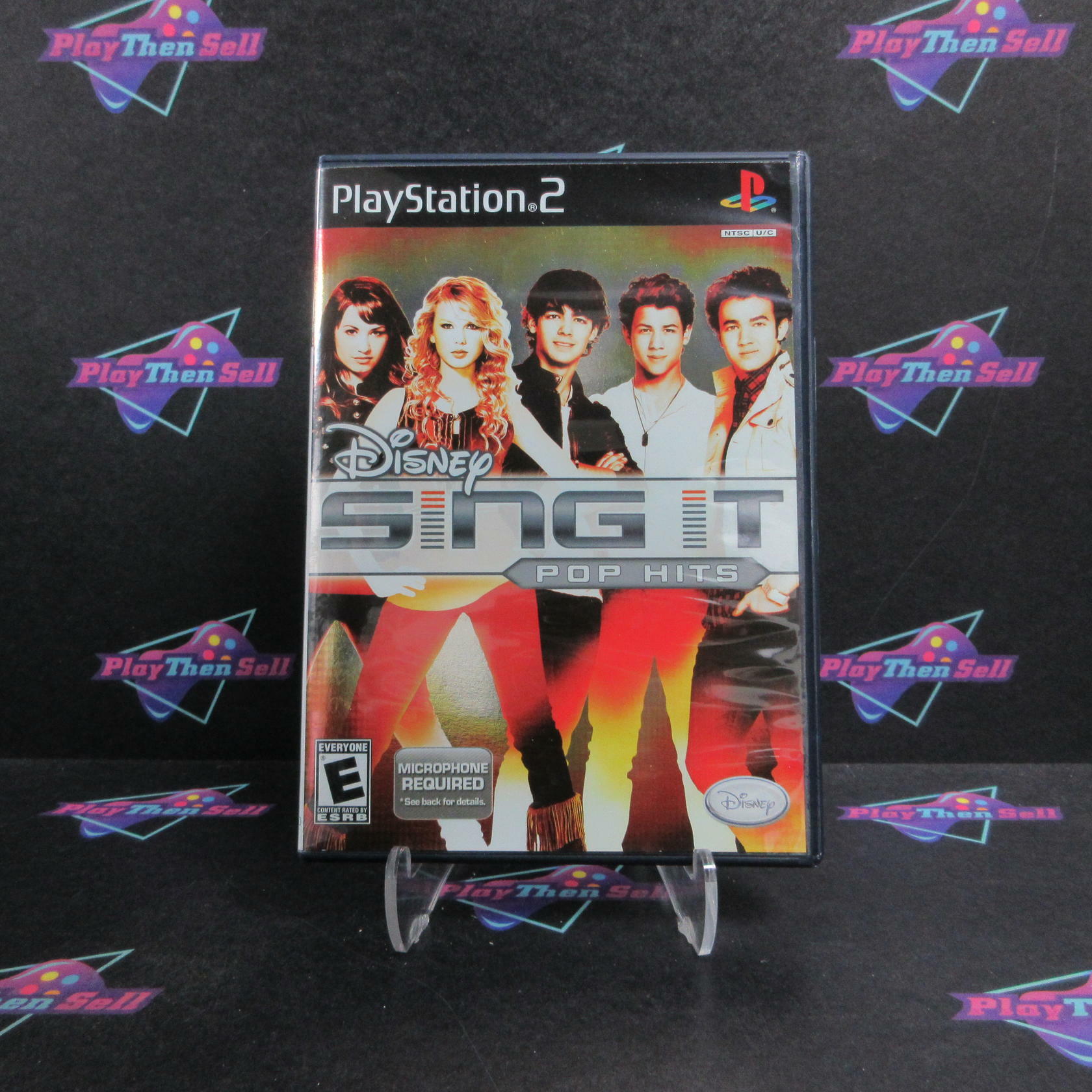 Disney Sing It Pop Hits PS2 PlayStation 2 Complete - Excellent