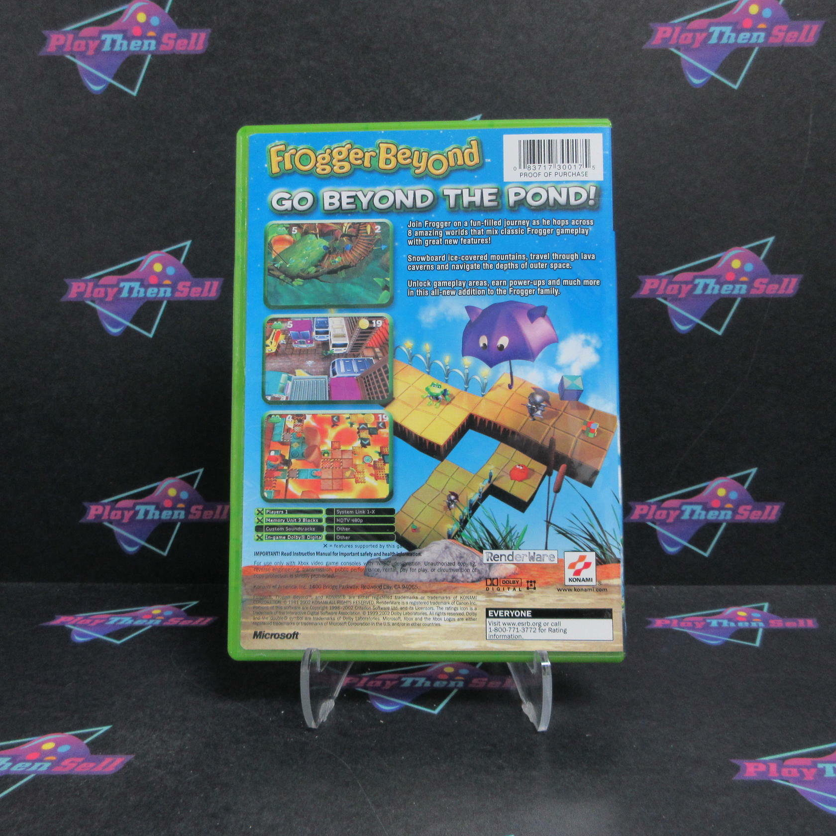 Frogger Beyond Xbox Complete - Refurbished