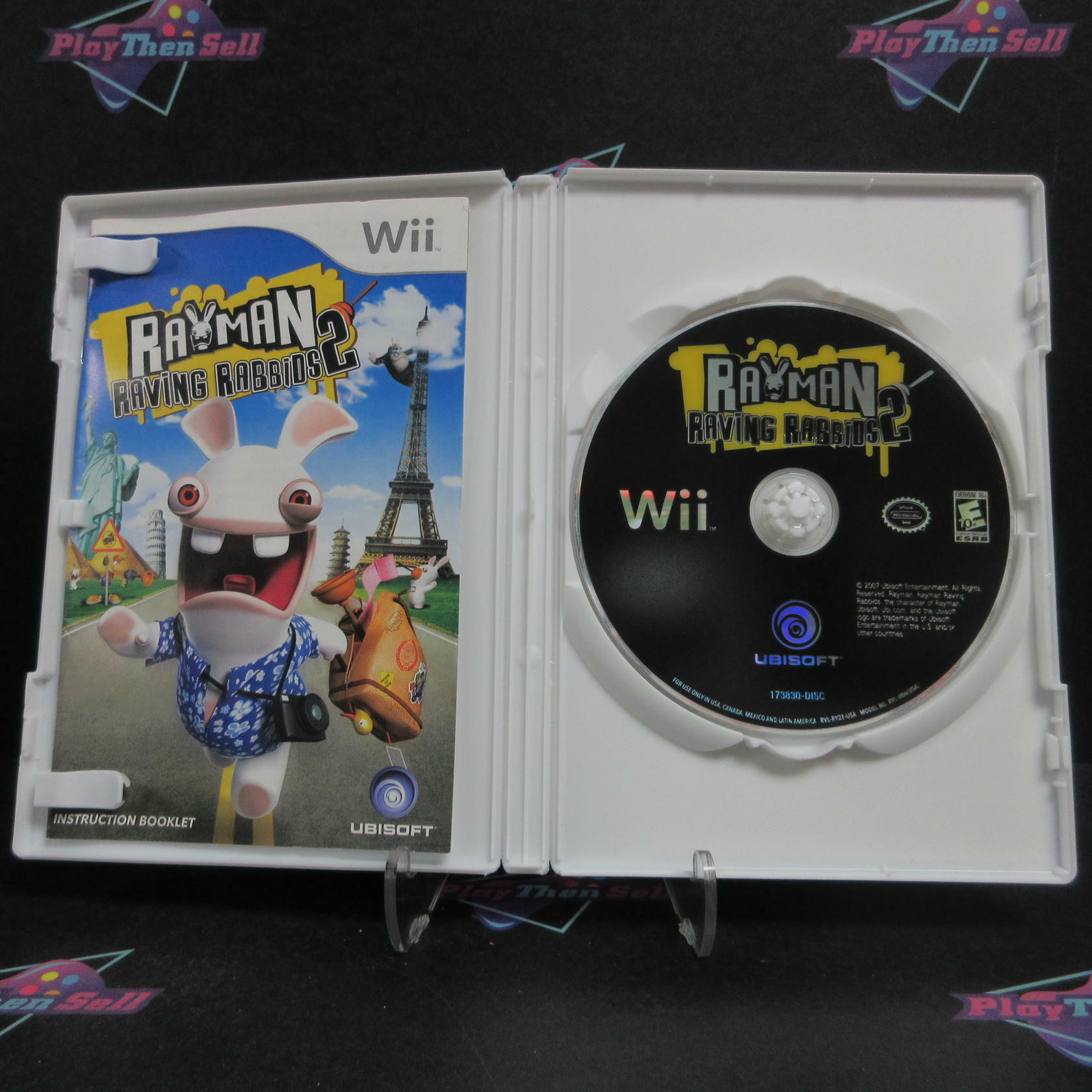 Rayman Raving Rabbids 2 Nintendo Wii Complete - Refurbished