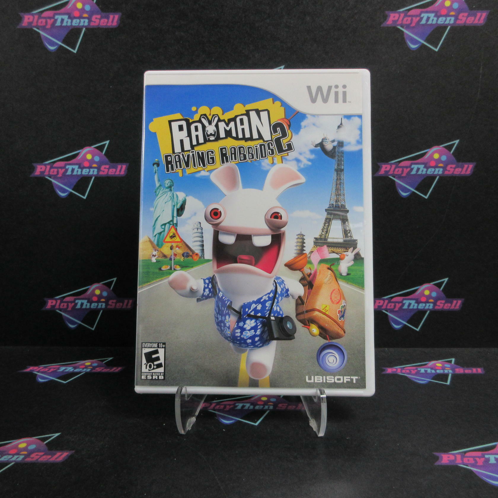 Rayman Raving Rabbids 2 Nintendo Wii Complete - Refurbished