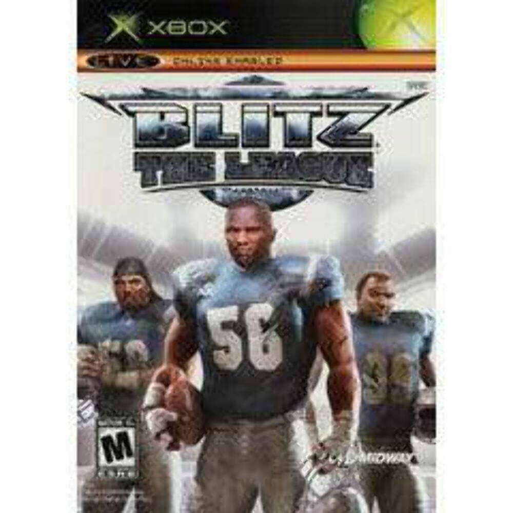 Blitz The League Xbox + Reg Card Complete - Excellent