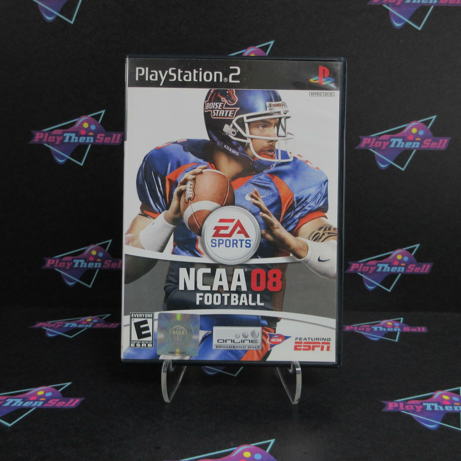 NCAA Football 08 PS2 PlayStation 2 Complete - Very Good