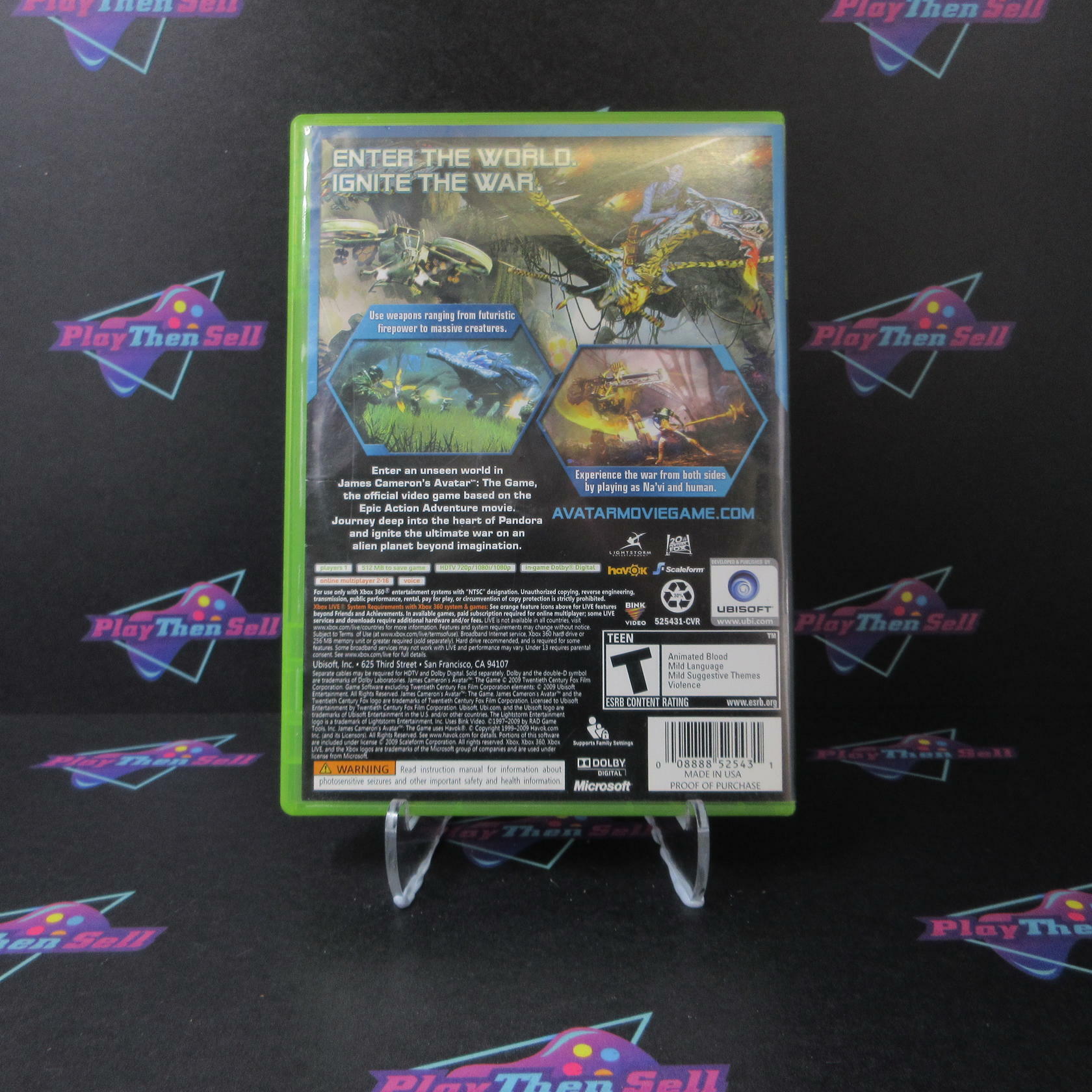 Avatar Xbox 360 Complete - Very Good