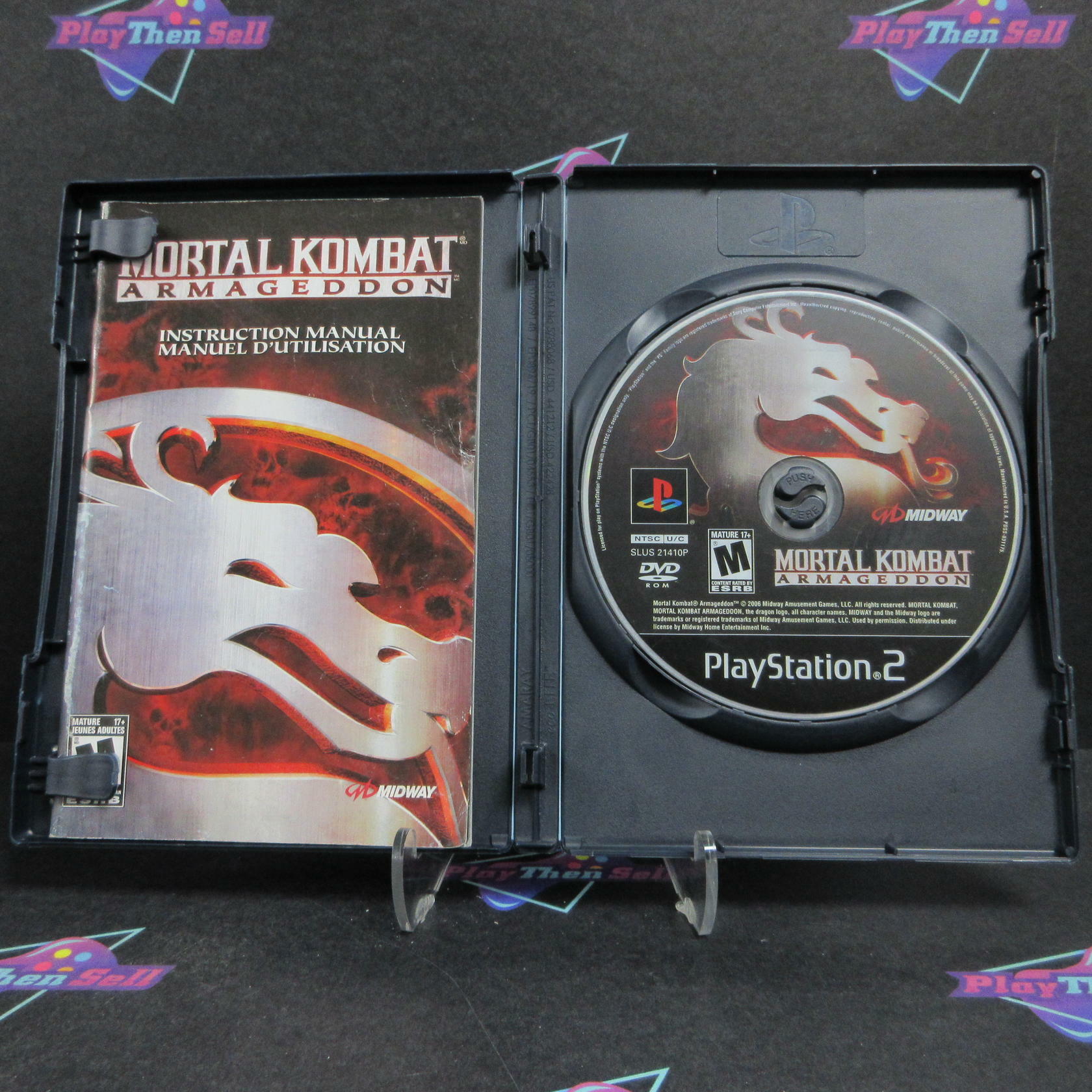 Mortal Kombat Armageddon PS2 PlayStation 2 Complete - Very Good