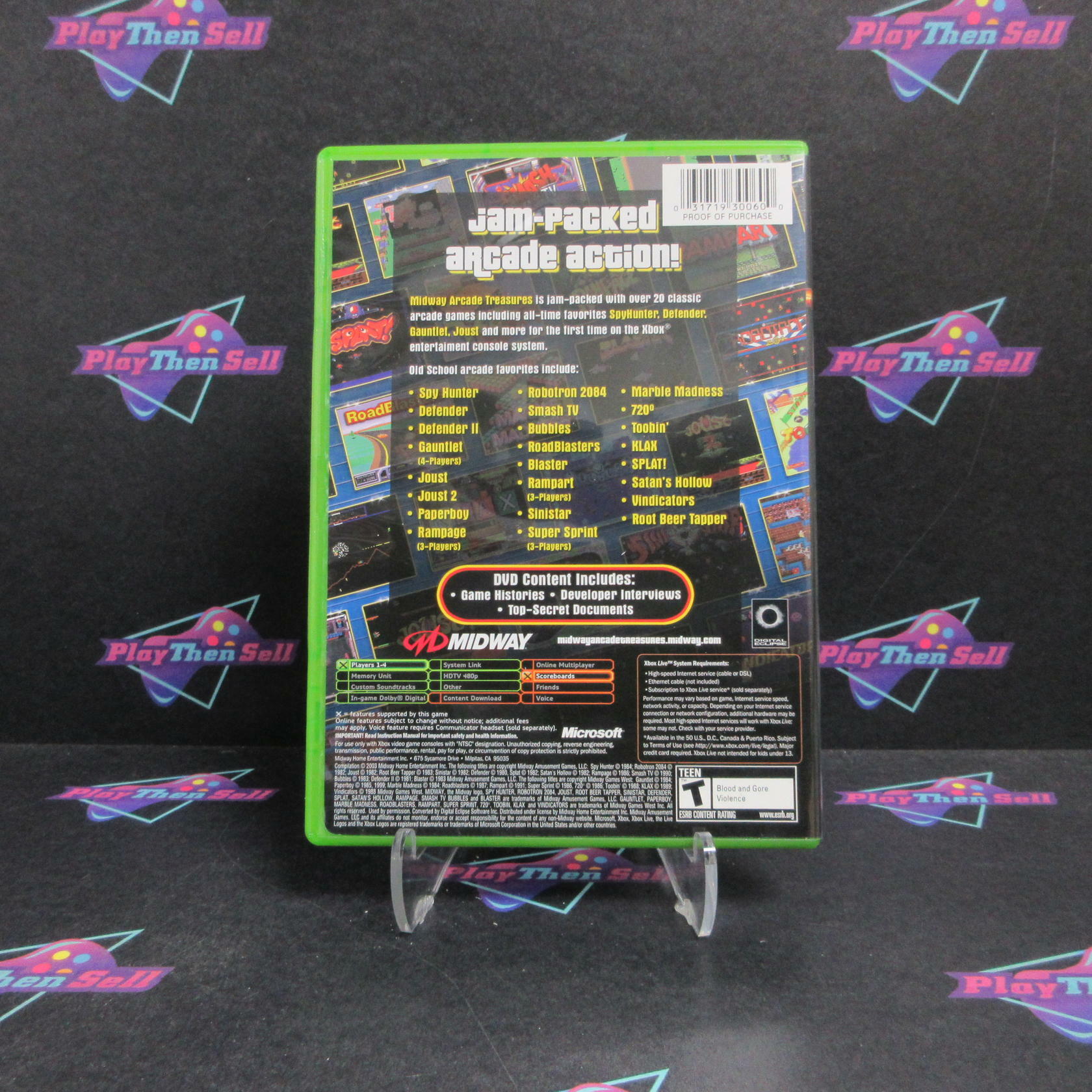 Midway Arcade Treasures Xbox Complete - Very Good