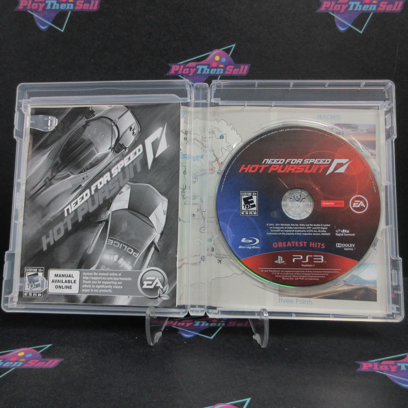 Need for Speed Hot Pursuit PS3 PlayStation 3 GH Complete - Very Good