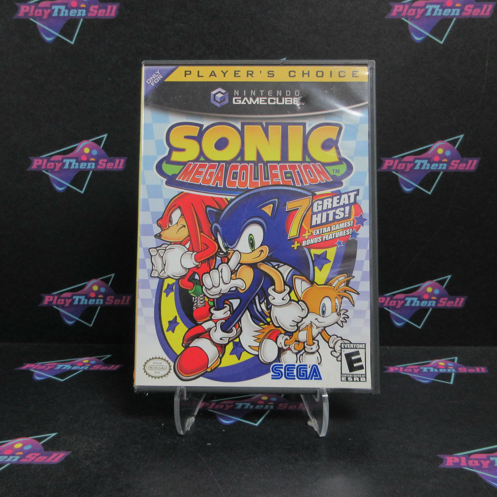 Sonic Mega Collection Player's Choice Nintendo GameCube Complete - Very Good