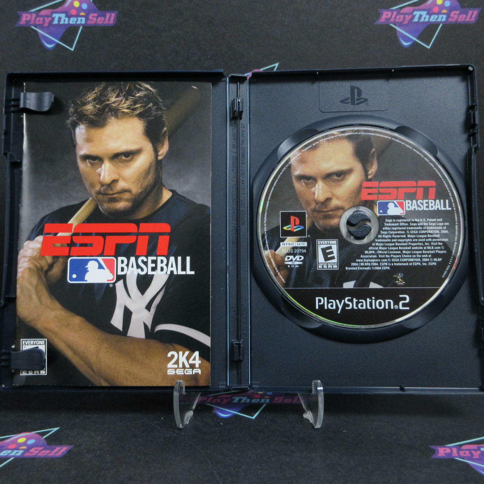 ESPN Major League Baseball PS2 PlayStation 2 Complete - Excellent