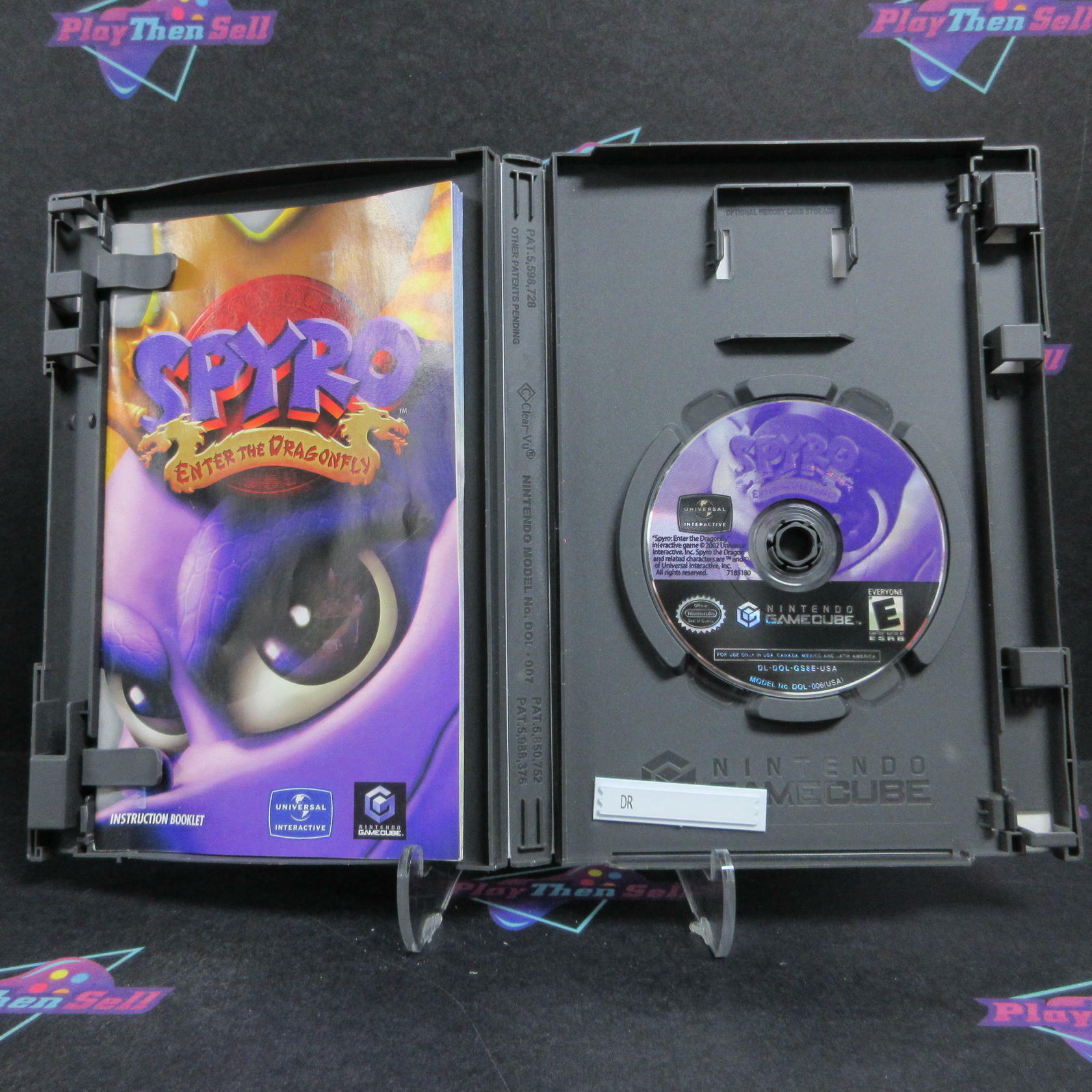 Refurbished Spyro Enter the Dragonfly Nintendo GameCube Complete - Good