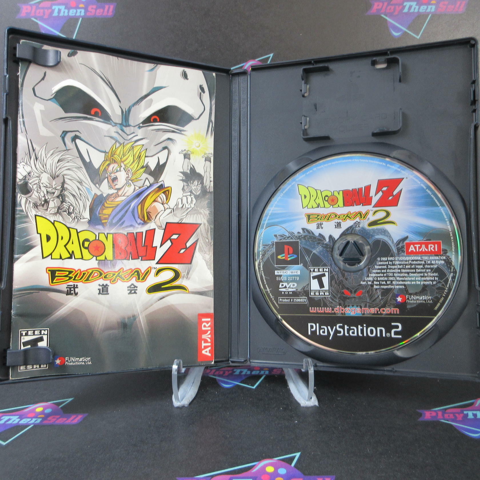 Dragon Ball Z Budokai 2 PS2 PlayStation 2 Complete - Very Good
