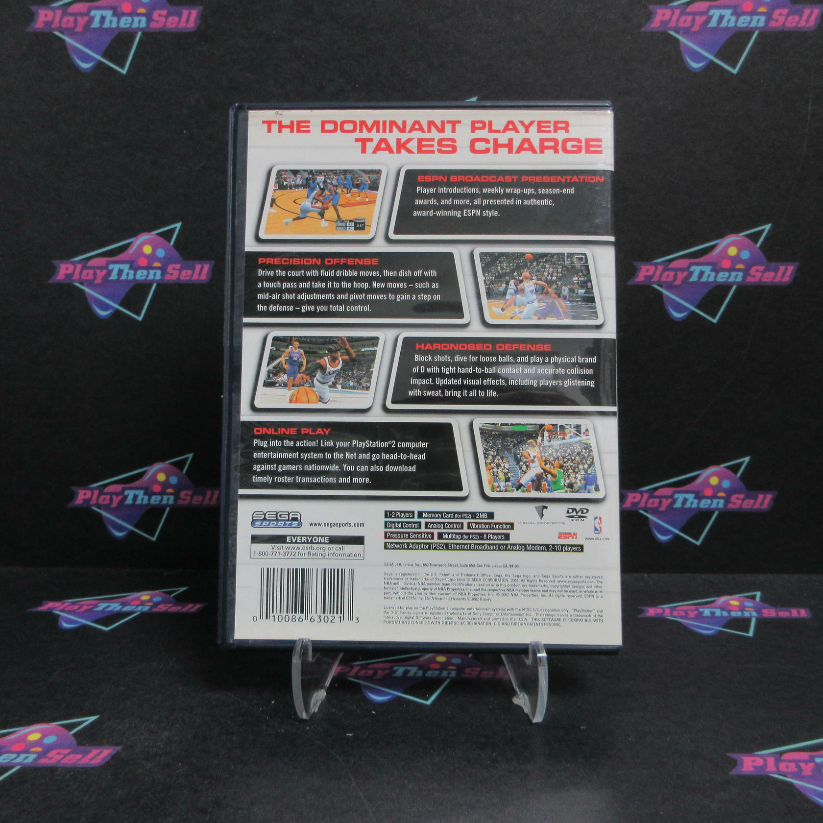 NBA 2K3 PS2 PlayStation 2 - Very Good