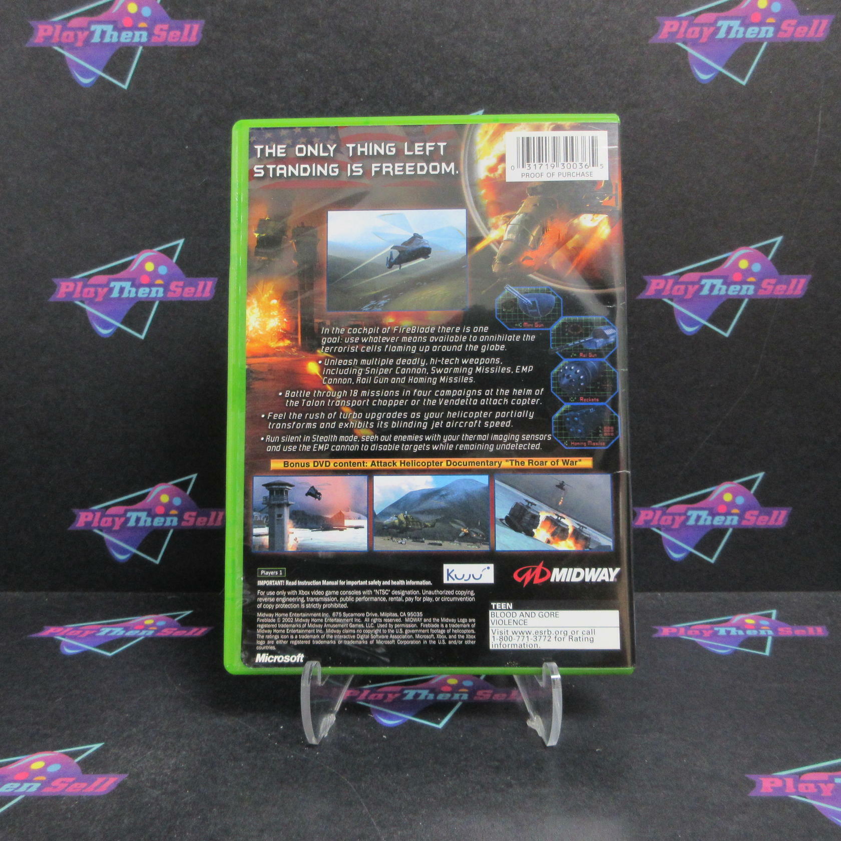 Excellent Fireblade Xbox Complete - Excellent