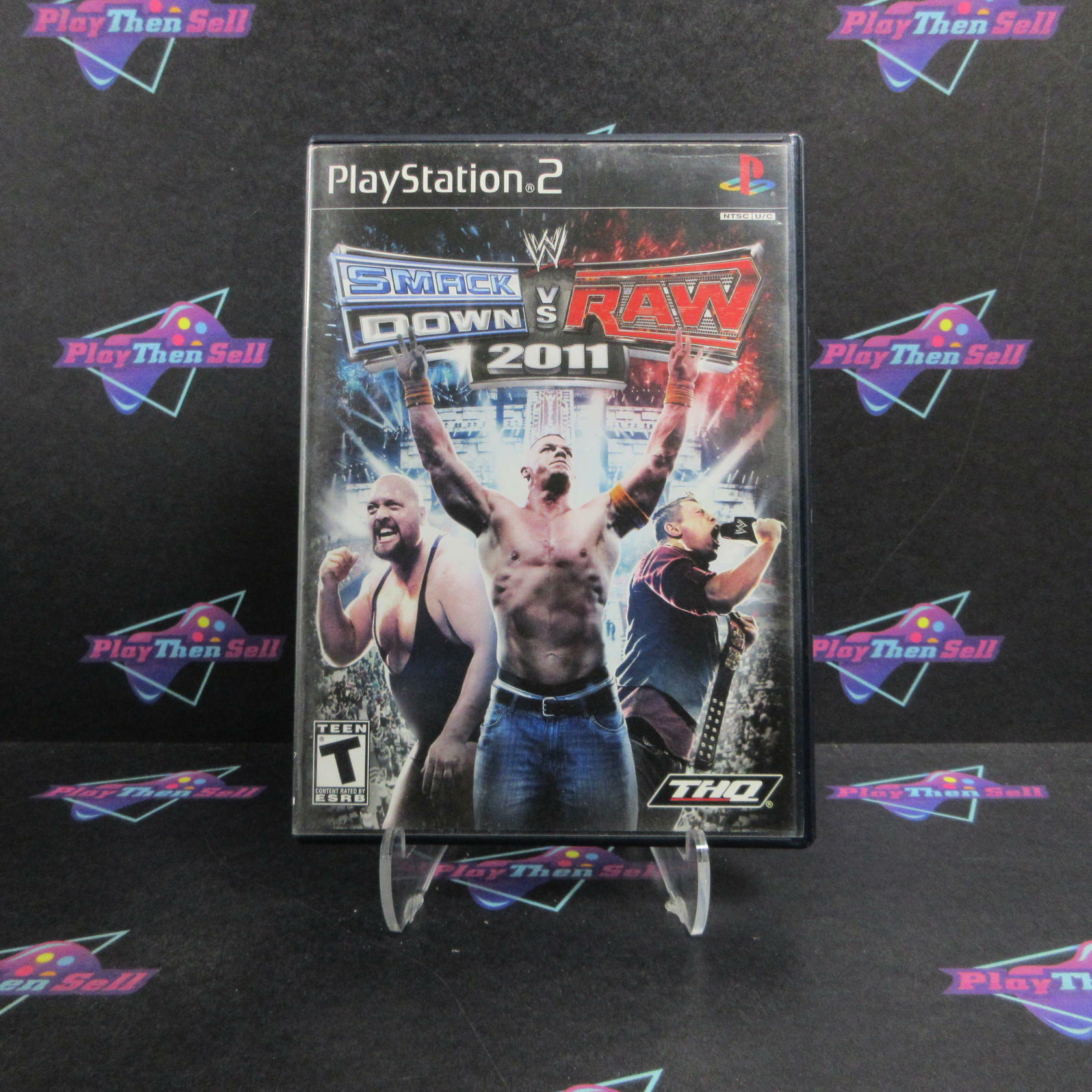 WWE SmackDown vs Raw 2011 PS2 PlayStation 2 Complete - Very Good