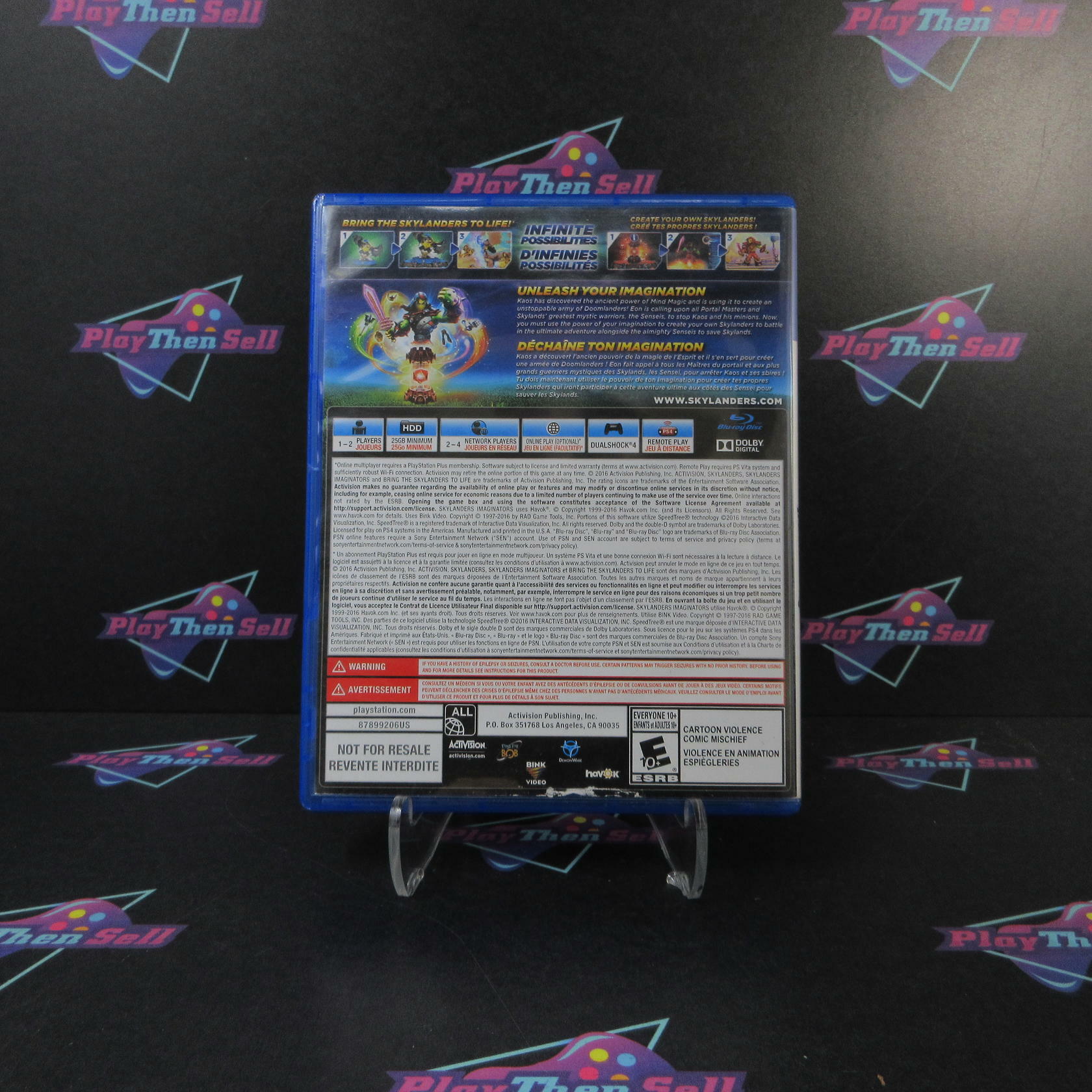 Skylanders Imaginators PS4 PlayStation 4 Complete - Very Good