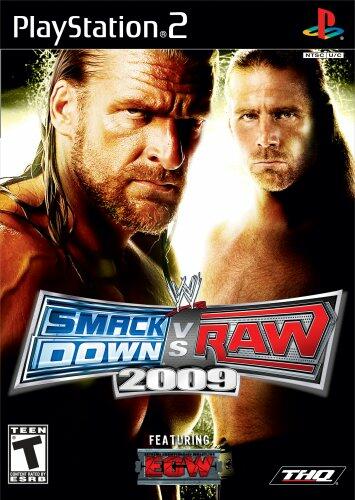WWE SmackDown vs Raw 2009 PS2 PlayStation 2 Complete - Very Good