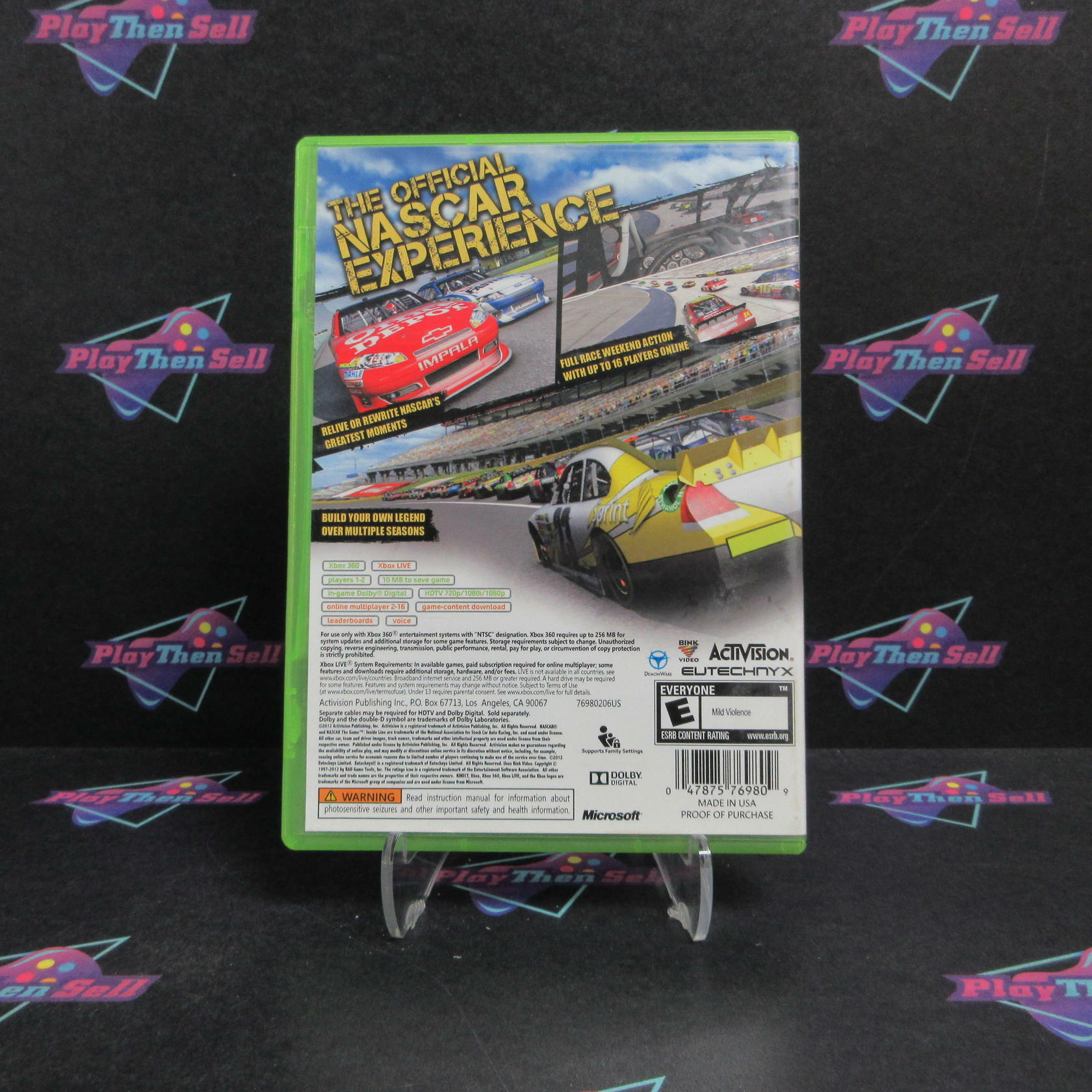NASCAR The Game Inside Line Xbox 360 - Very Good