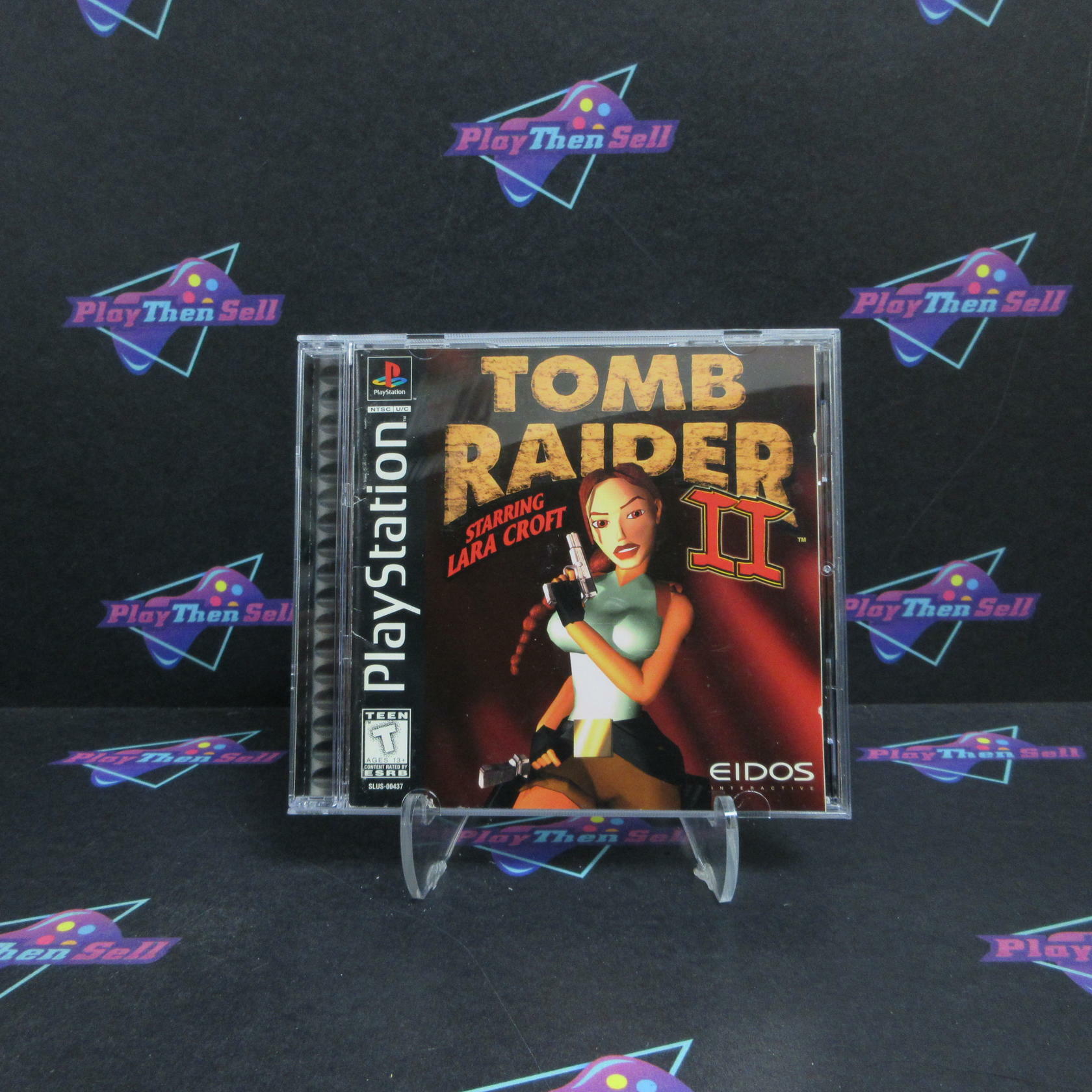 Tomb Raider II PS1 PlayStation 1 + Reg Card Complete - Very Good