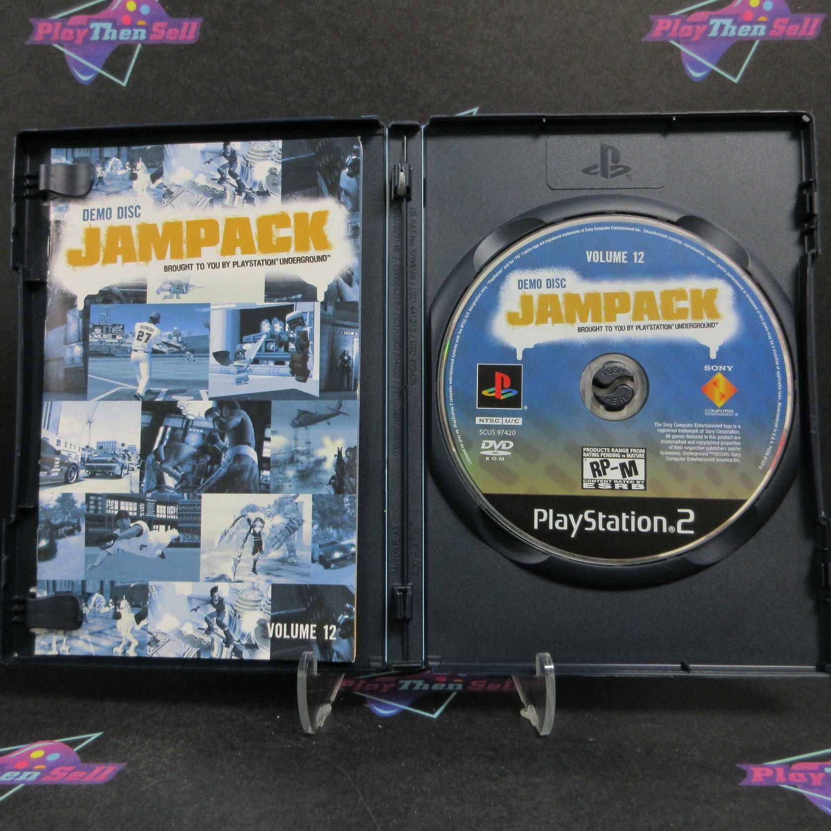 Excellent Jampack Volume 12 PS2 PlayStation 2 + Reg Card Complete - Excellent