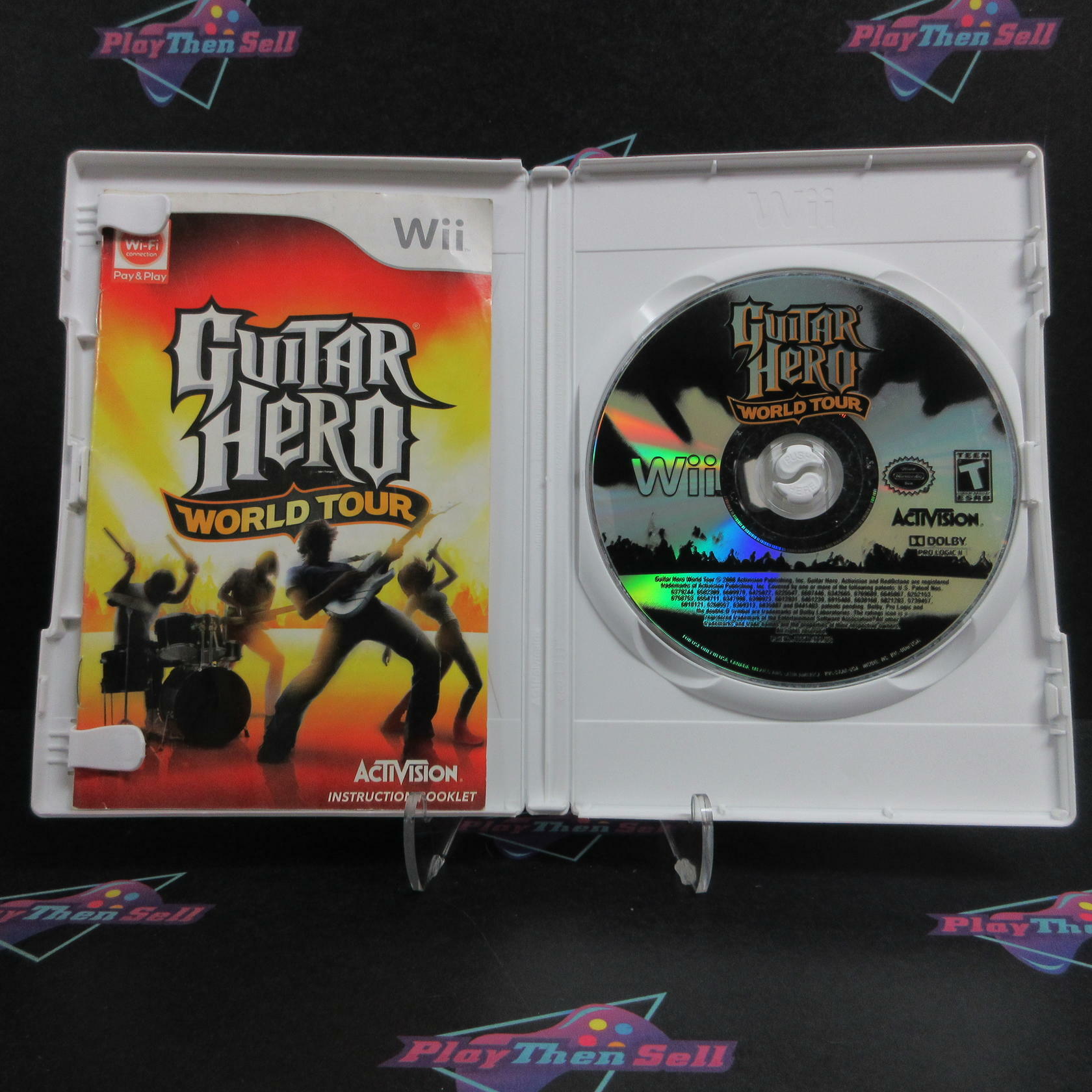 Guitar Hero World Tour Nintendo Wii Complete - Very Good