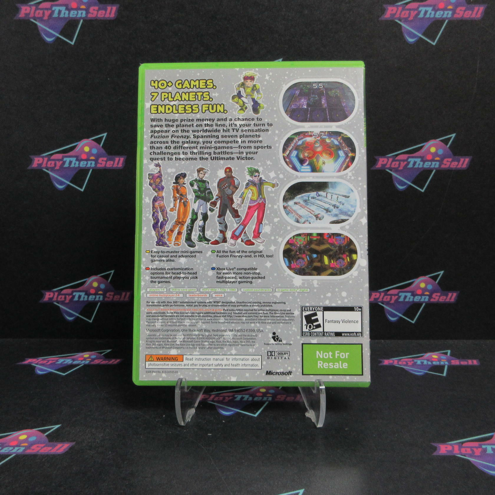 Fuzion Frenzy 2 Xbox 360 NFRS - Very Good