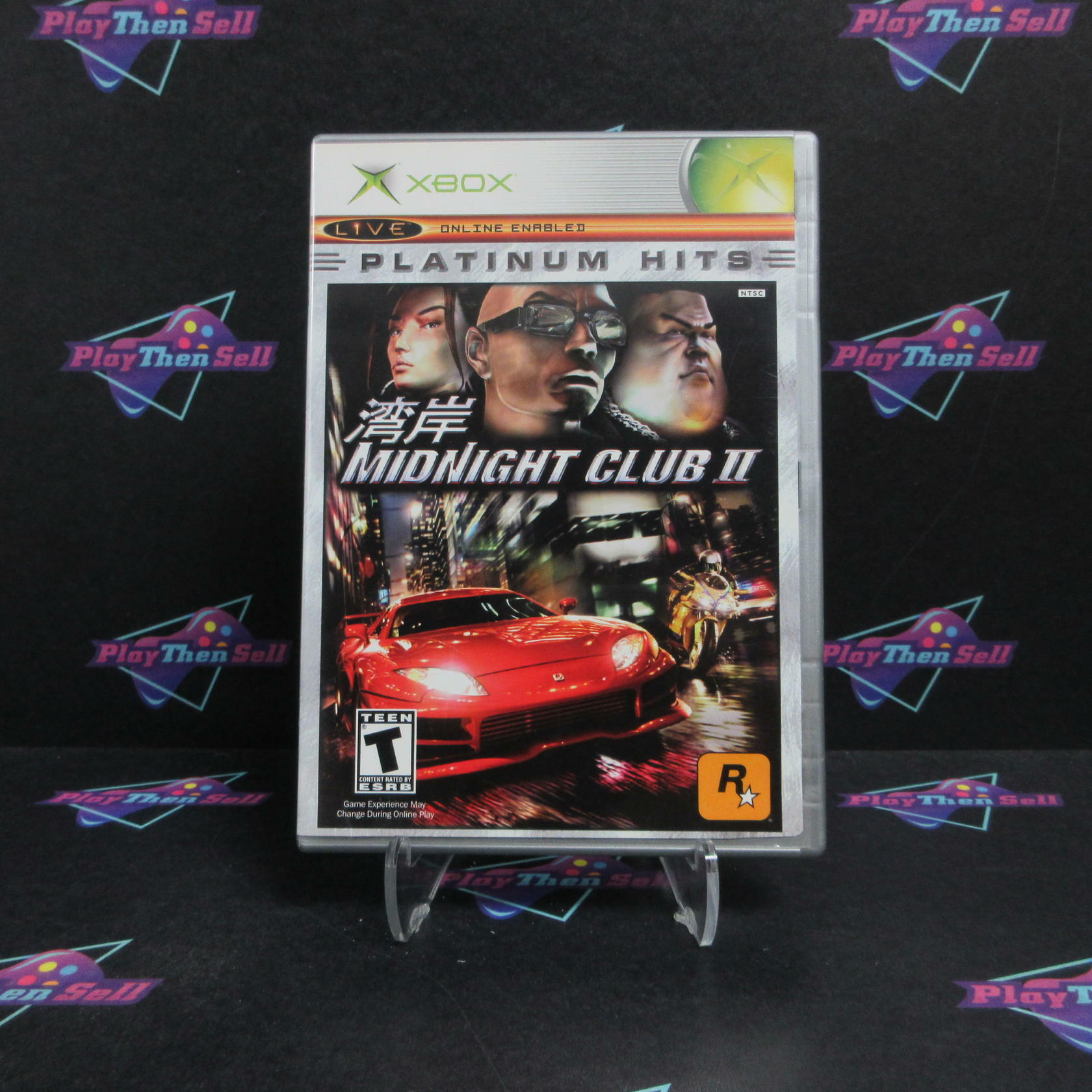 Midnight Club 2 Xbox PH + Reg Card Complete - Very Good