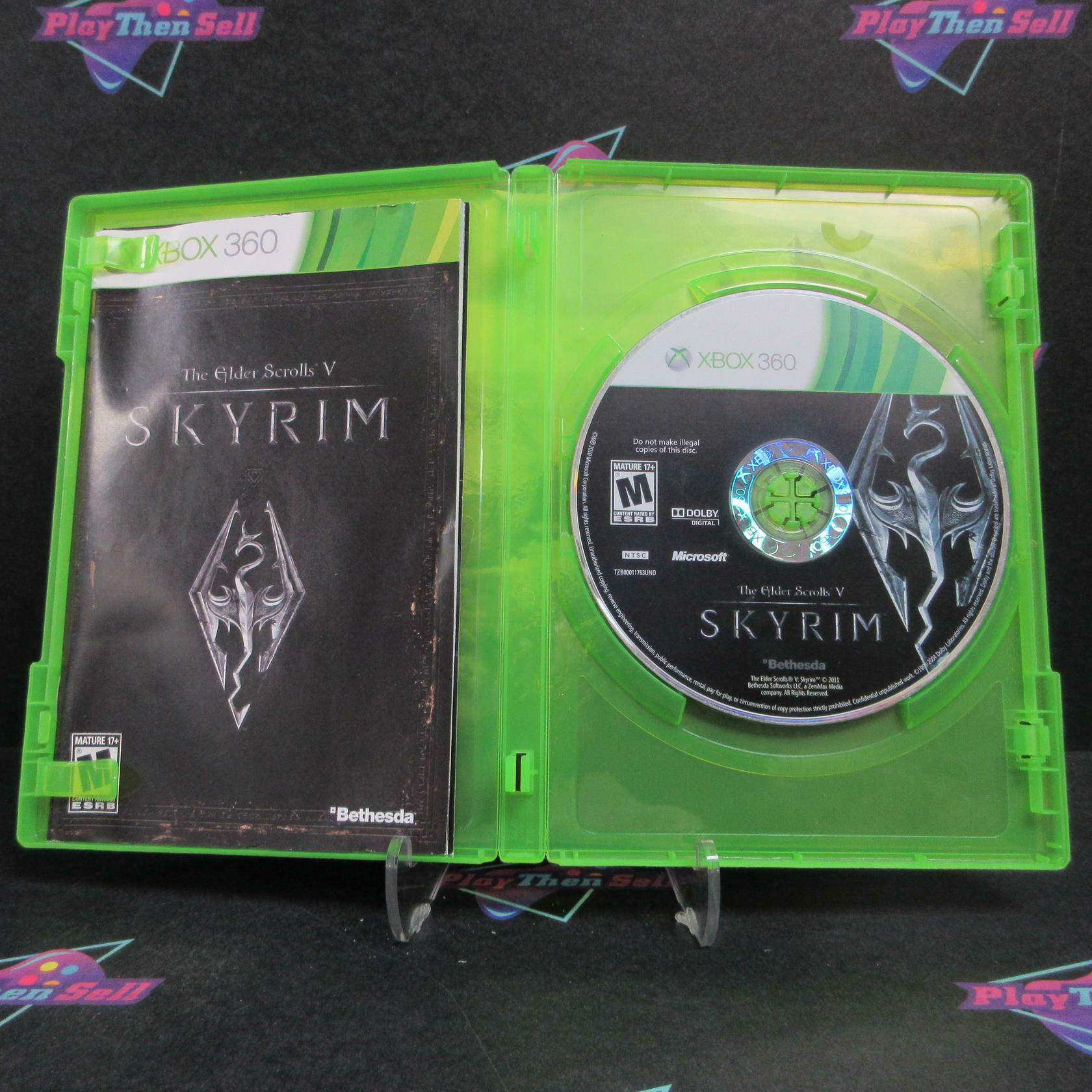 The Elder Scrolls V Skyrim Xbox 360 Complete - Very Good
