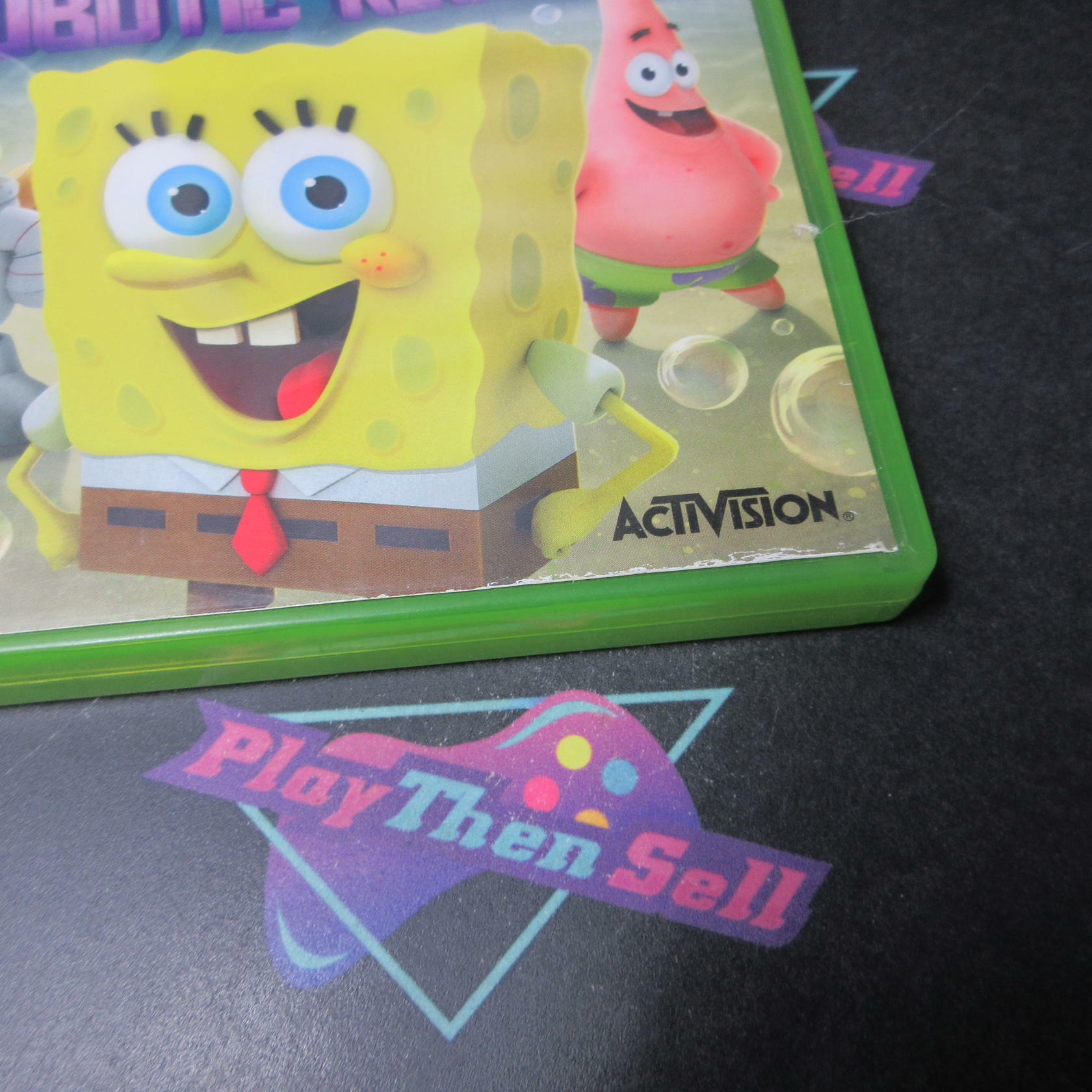 SpongeBob SquarePants Plankton's Robotic Revenge Xbox 360 Complete - Very Good