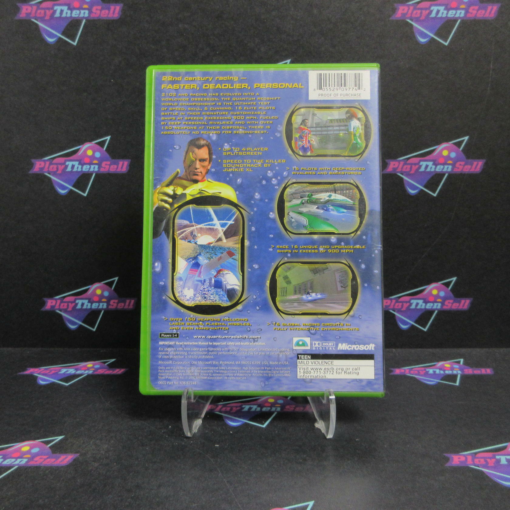 Quantum Redshift Xbox Complete - Very Good