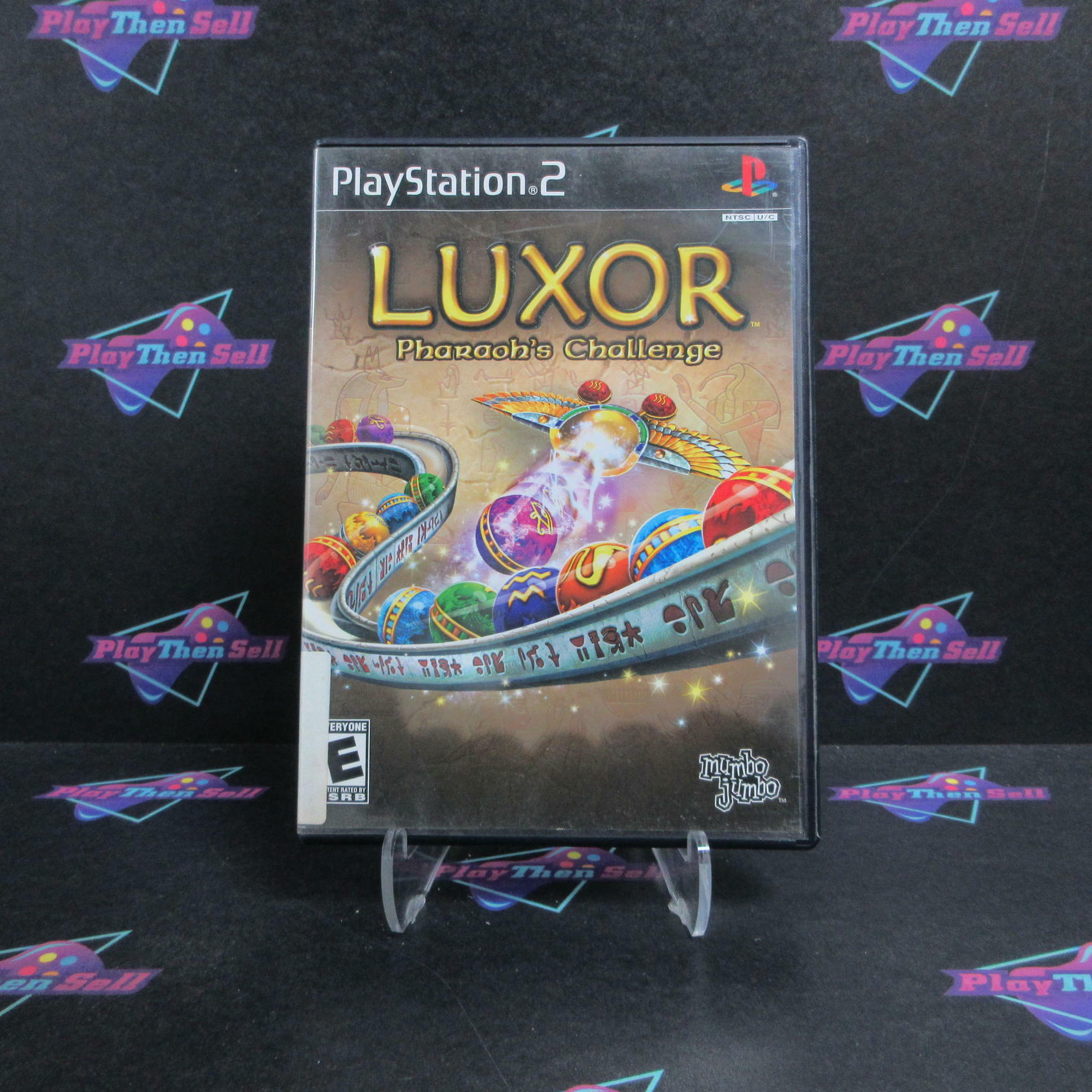 Luxor Pharaoh's Challenge PS2 PlayStation 2 + Reg Card Complete - Very Good