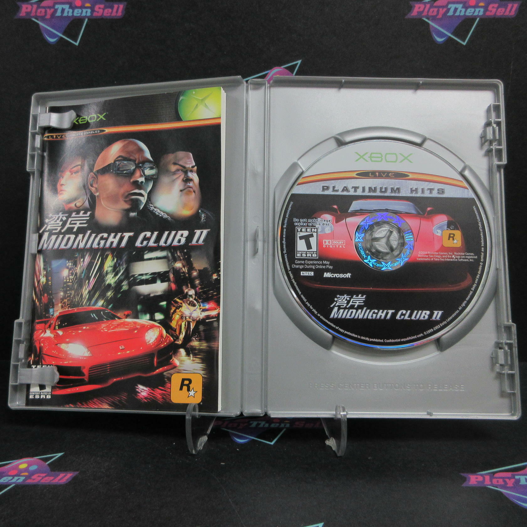 Midnight Club 2 Xbox PH + Reg Card Complete - Very Good