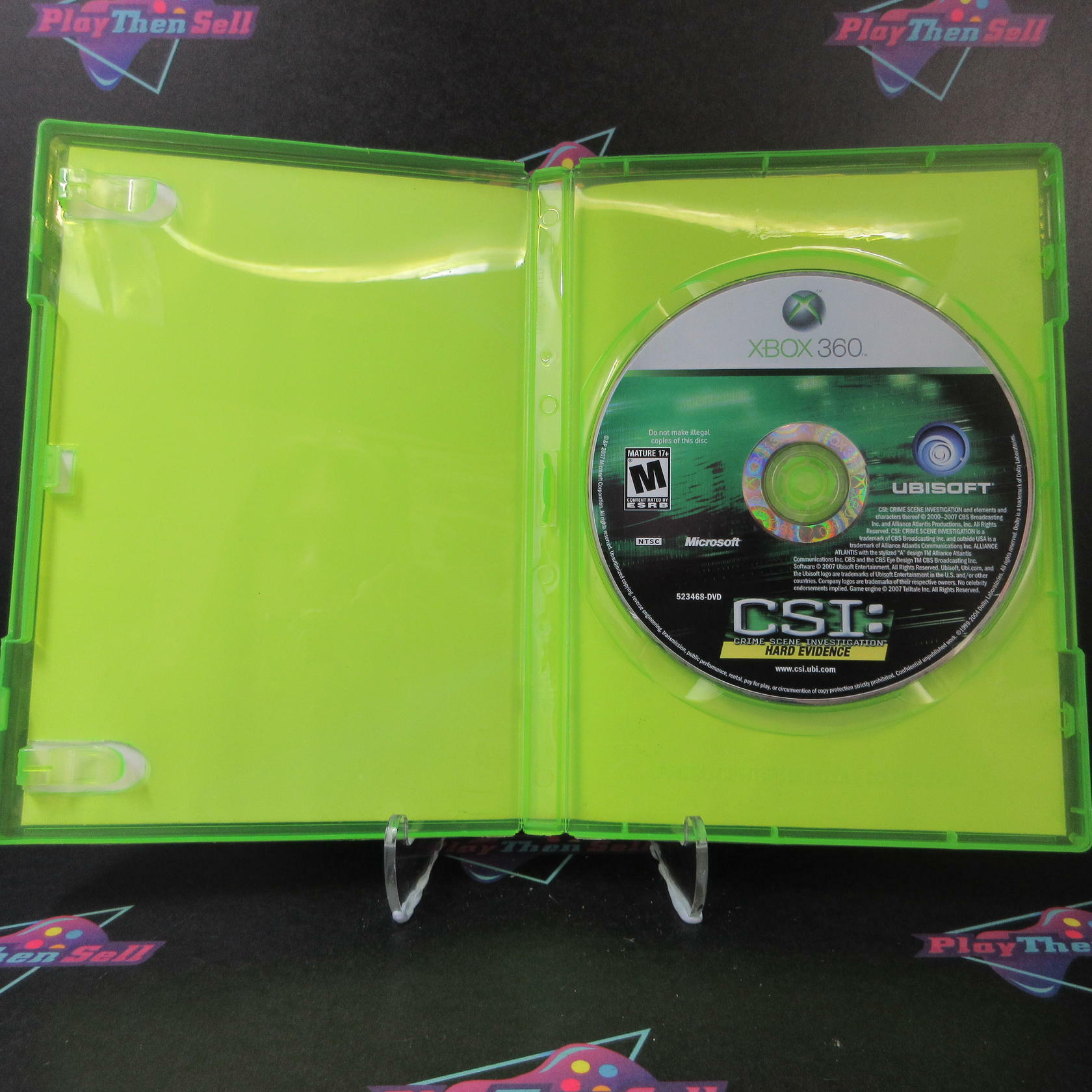 CSI Hard Evidence Xbox 360 - Very Good