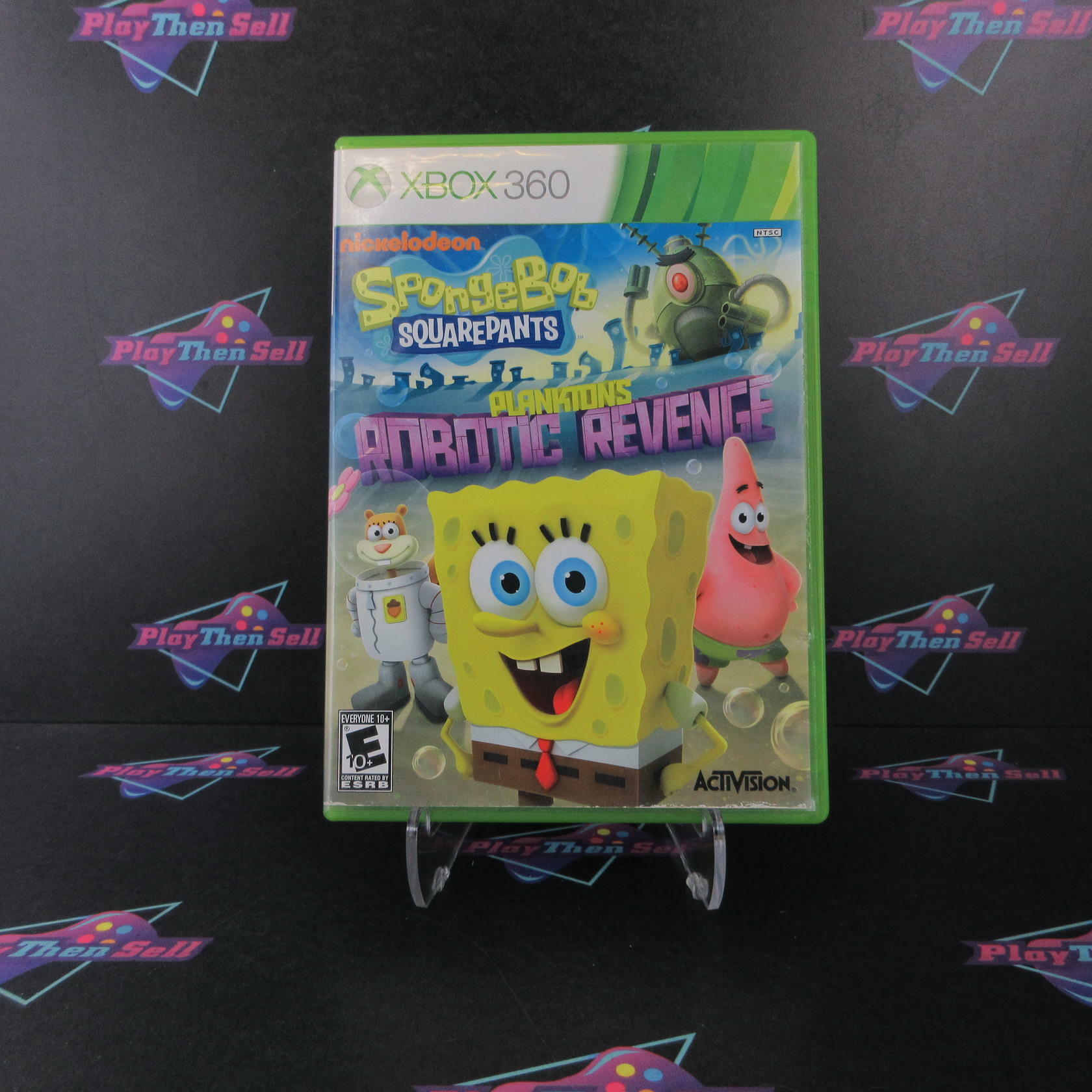 SpongeBob SquarePants Plankton's Robotic Revenge Xbox 360 Complete - Very Good