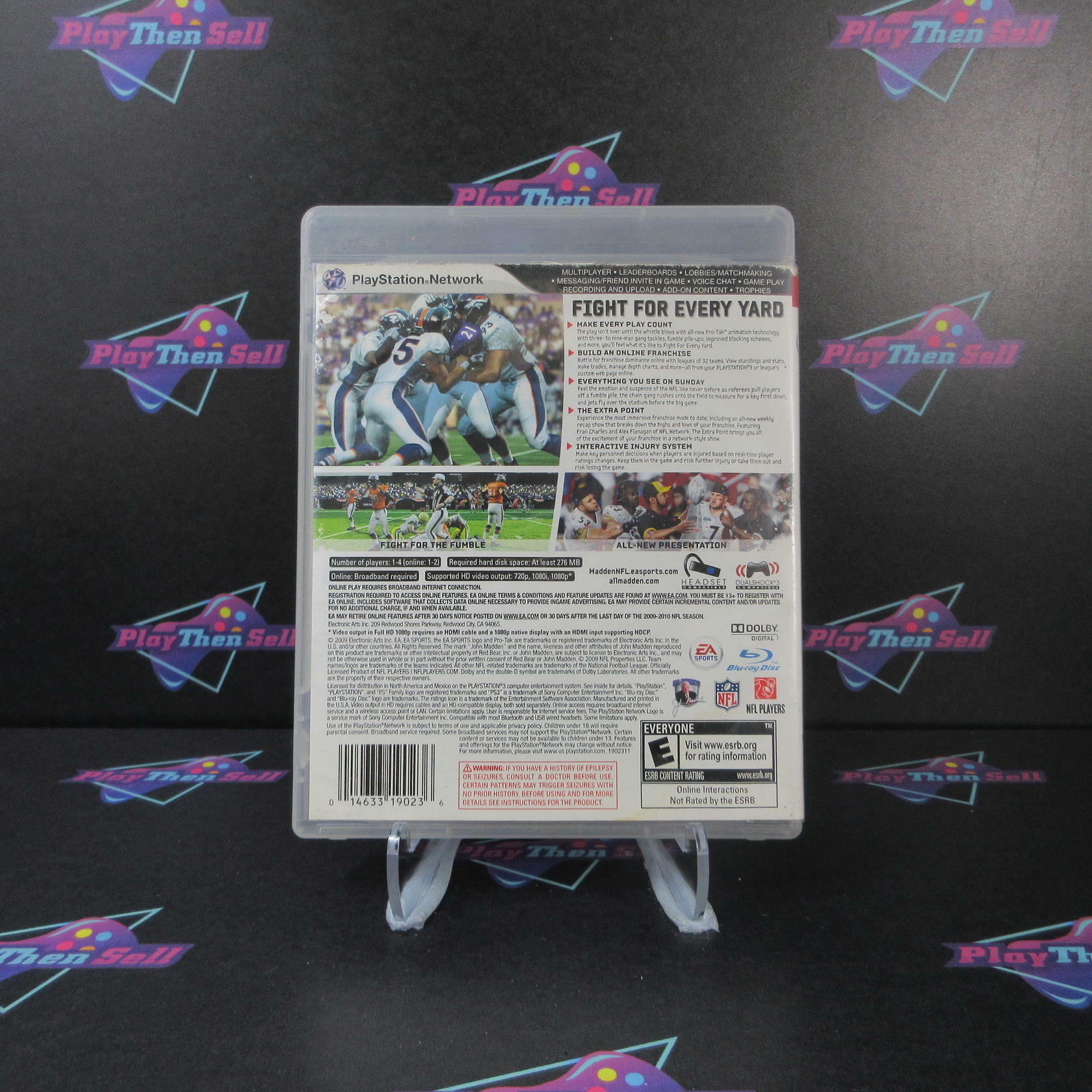 Madden NFL 10 PS3 PlayStation 3 Complete - Very Good