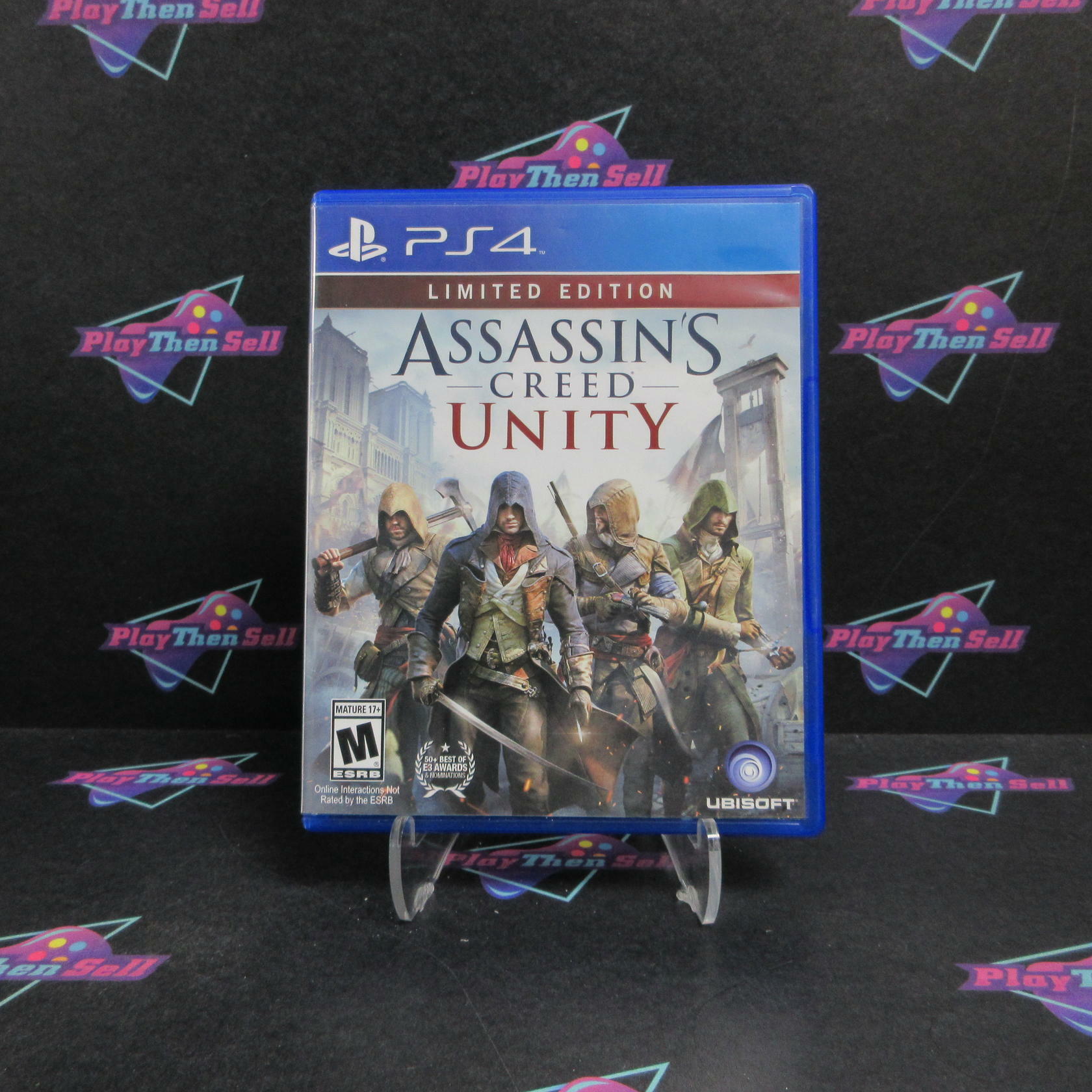 Assassin's Creed Unity Limited Edition PS4 PlayStation 4 Complete - Very Good