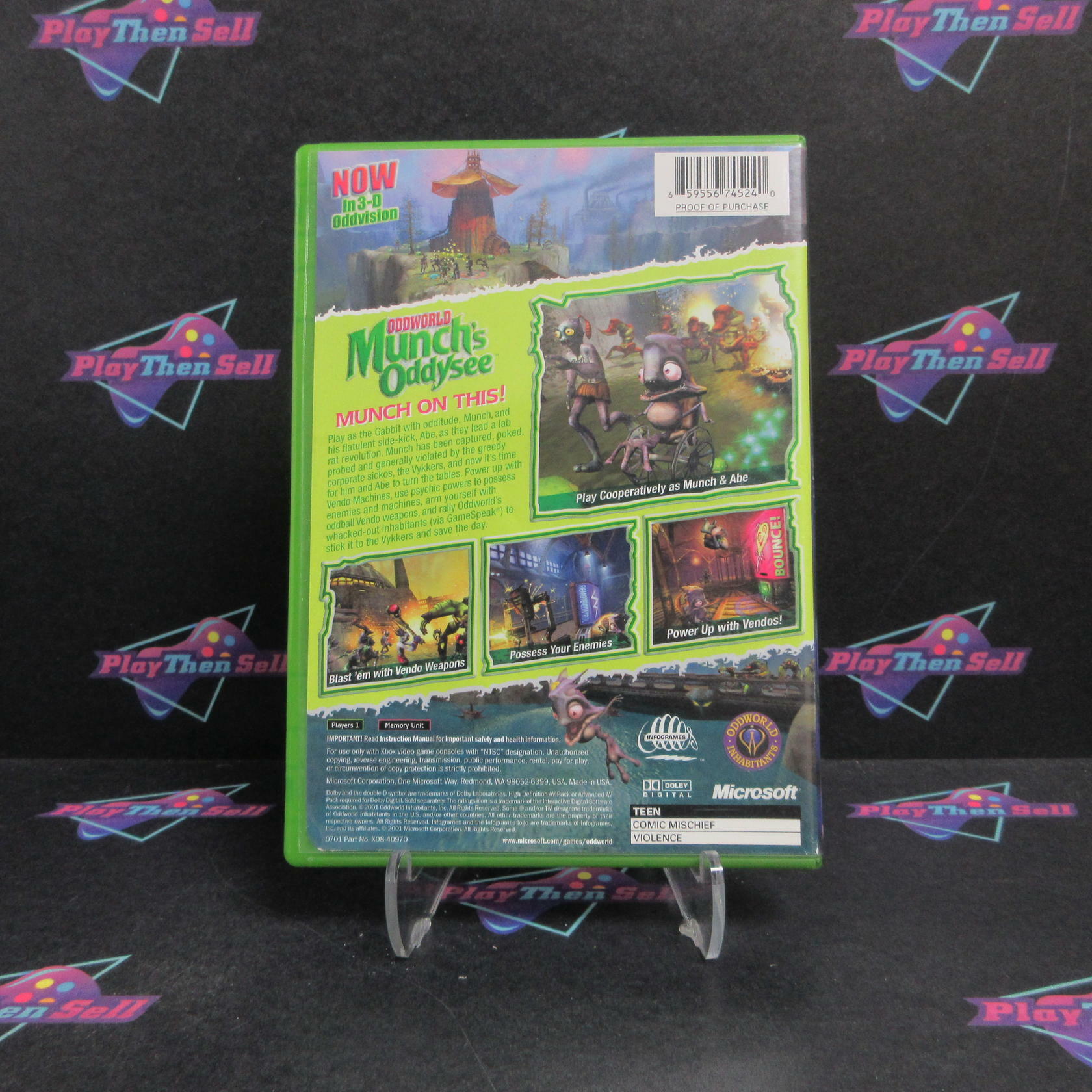 Oddworld Munch's Oddysee Xbox Complete - Very Good