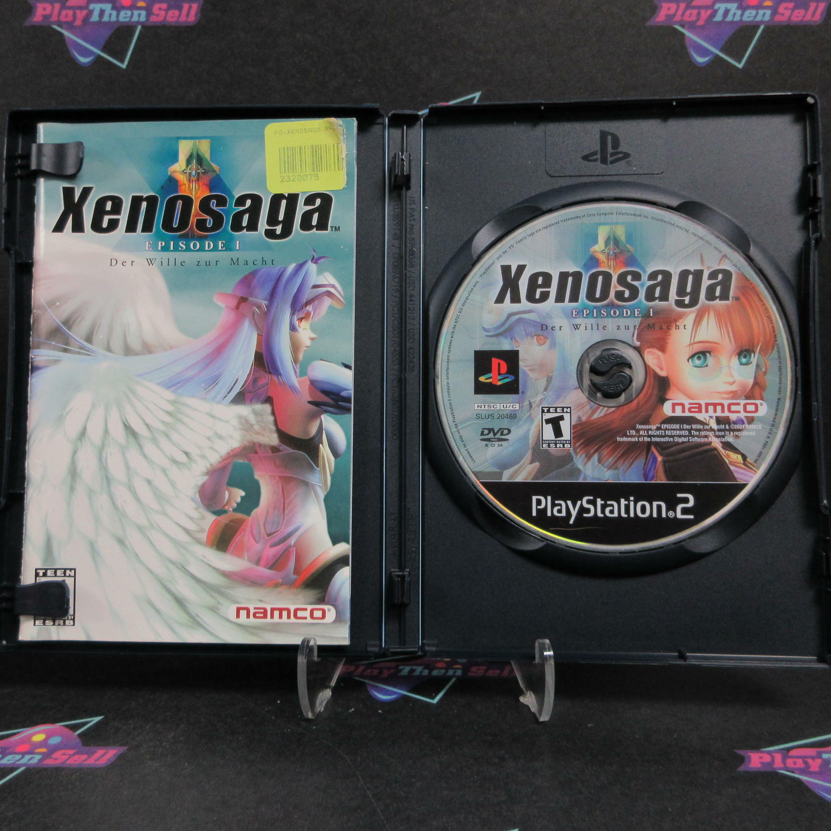 Xenosaga Episode 1 PS2 PlayStation 2 + Reg Card Complete - Very Good