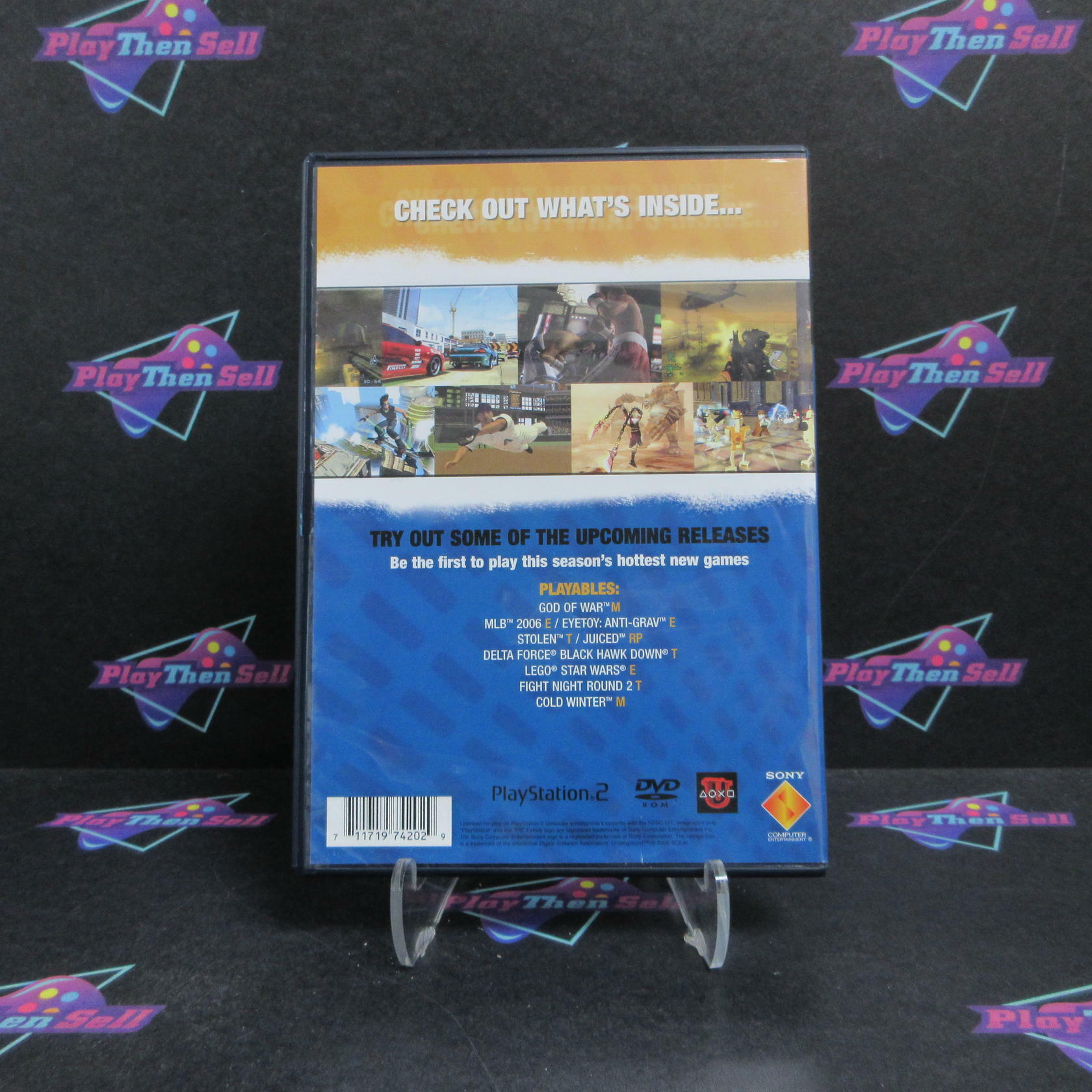 Excellent Jampack Volume 12 PS2 PlayStation 2 + Reg Card Complete - Excellent